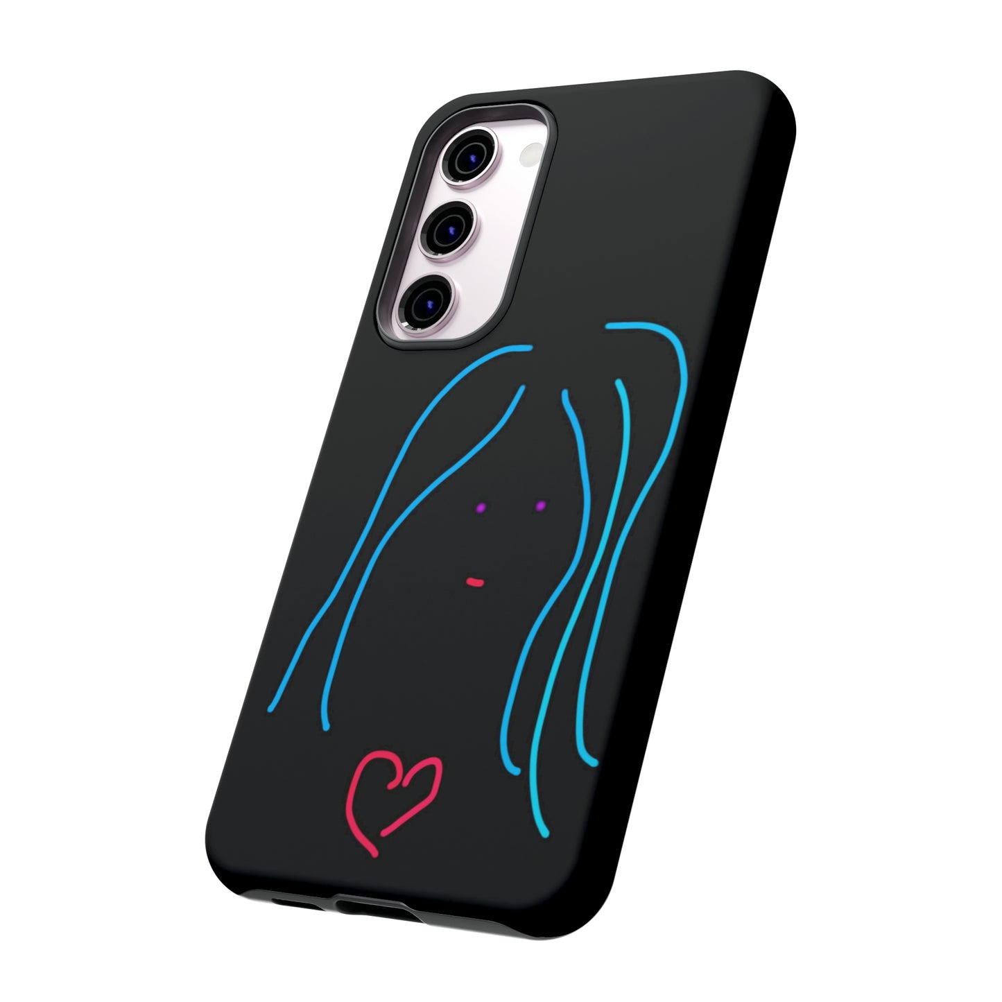 Heart Girl- Tough Cases- 46 Phone Styles