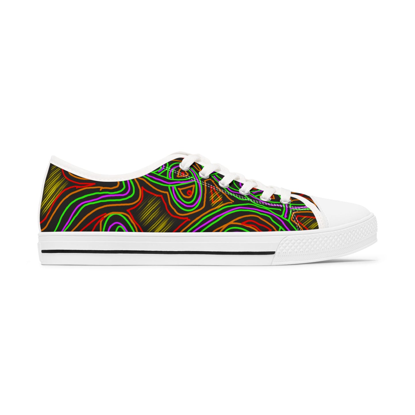 Abstract 11- Women's Low Top Sneakers