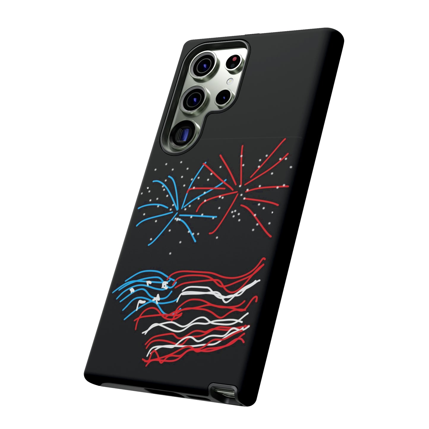 July 4th- Fireworks- Tough Cases- fits 46 phone styles
