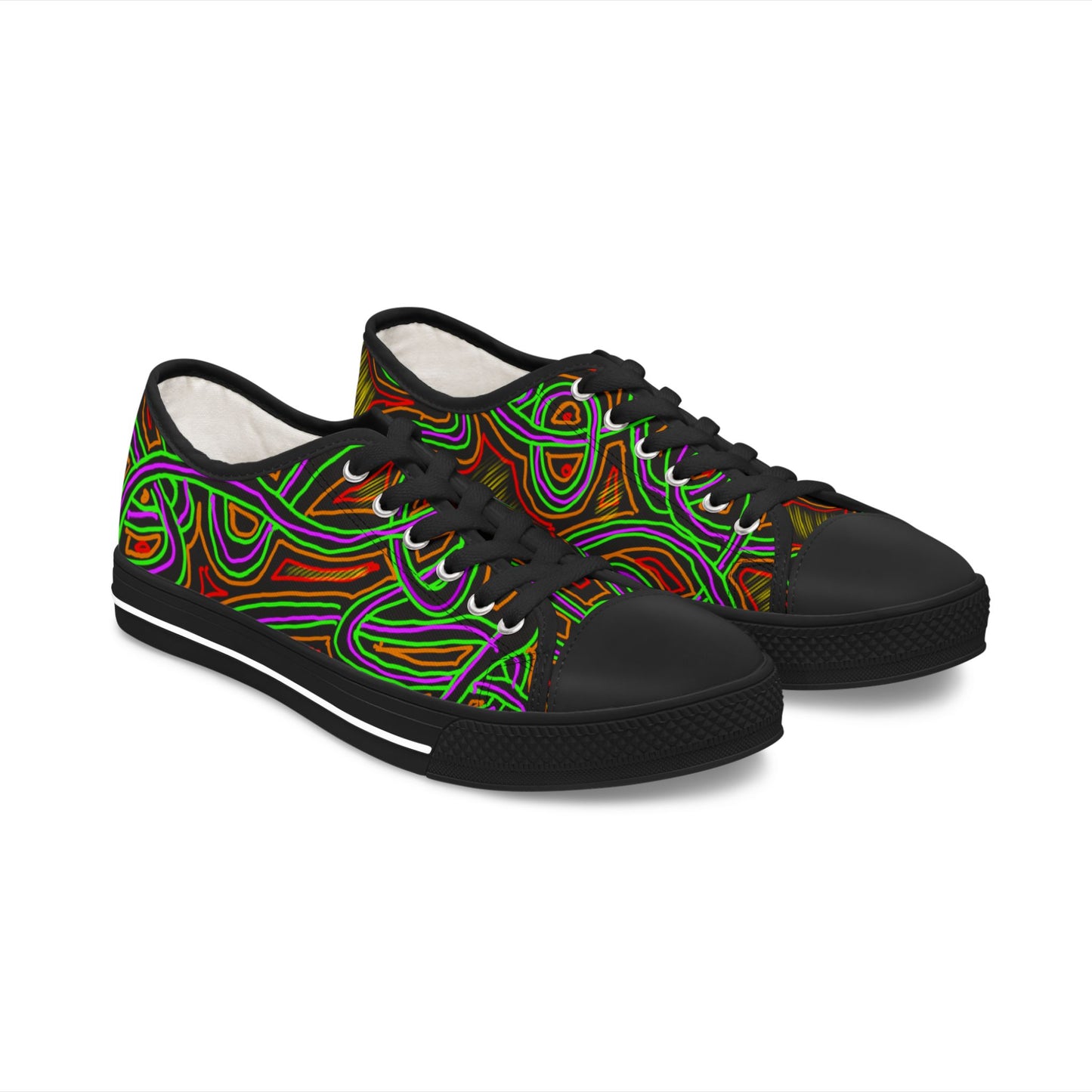 Abstract 11- Women's Low Top Sneakers