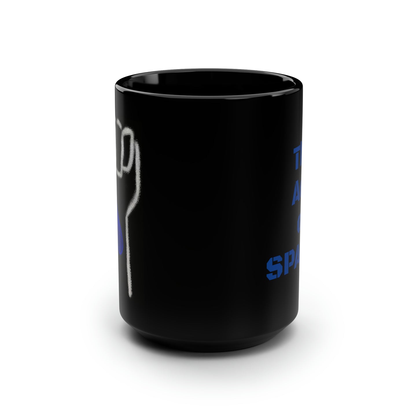 Tattoo- Black Mug, 15oz- Ace of Spades