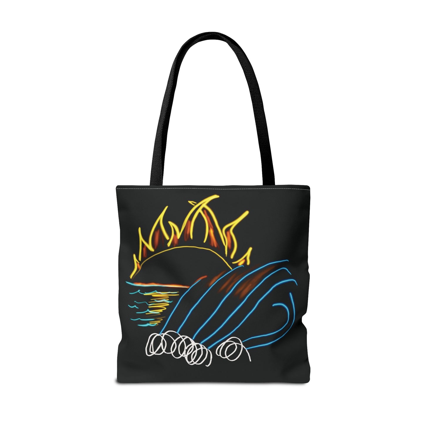 Wave / I love the Night- Tote Bag, 3 sizes