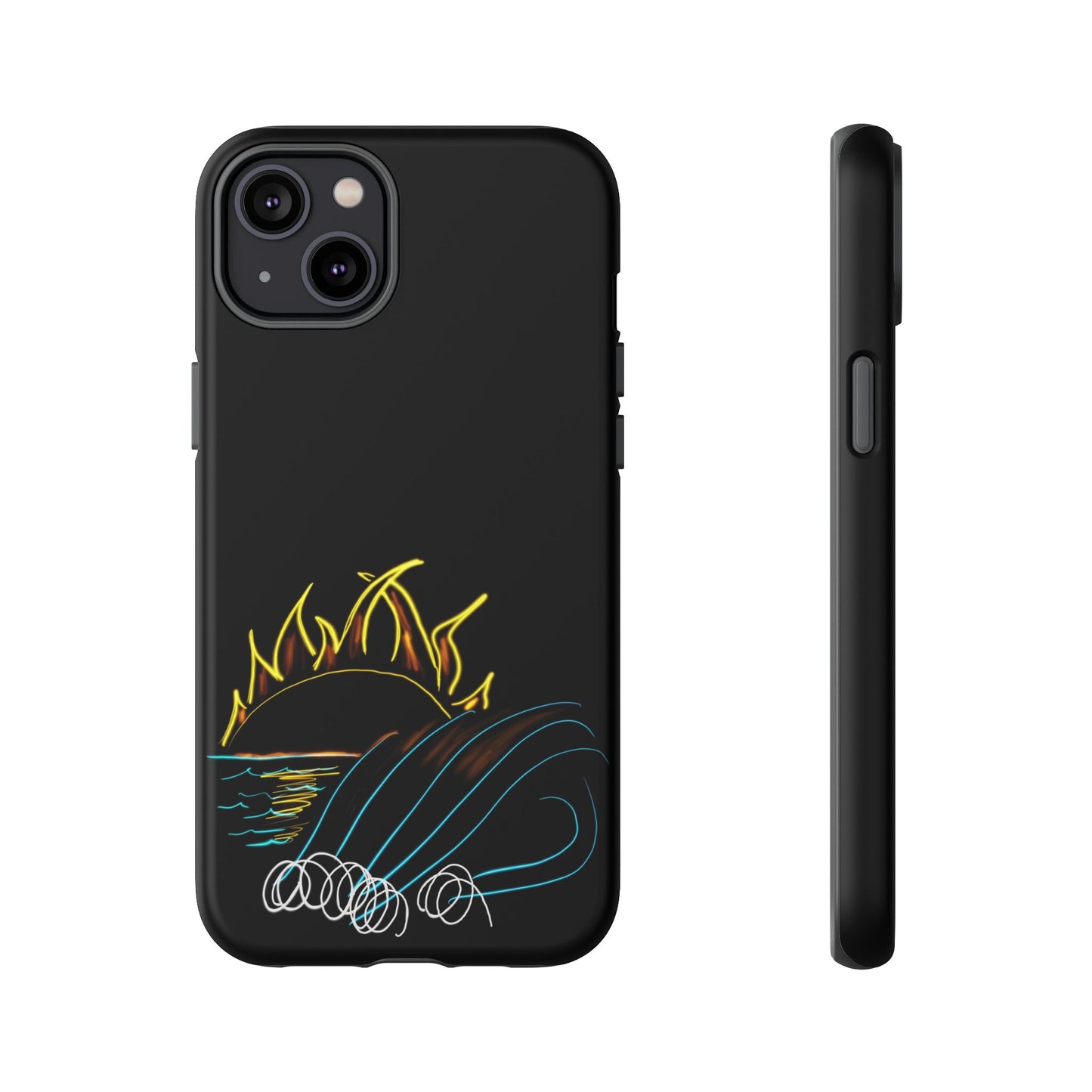 Wave- phone case matte/gloss 250 styles