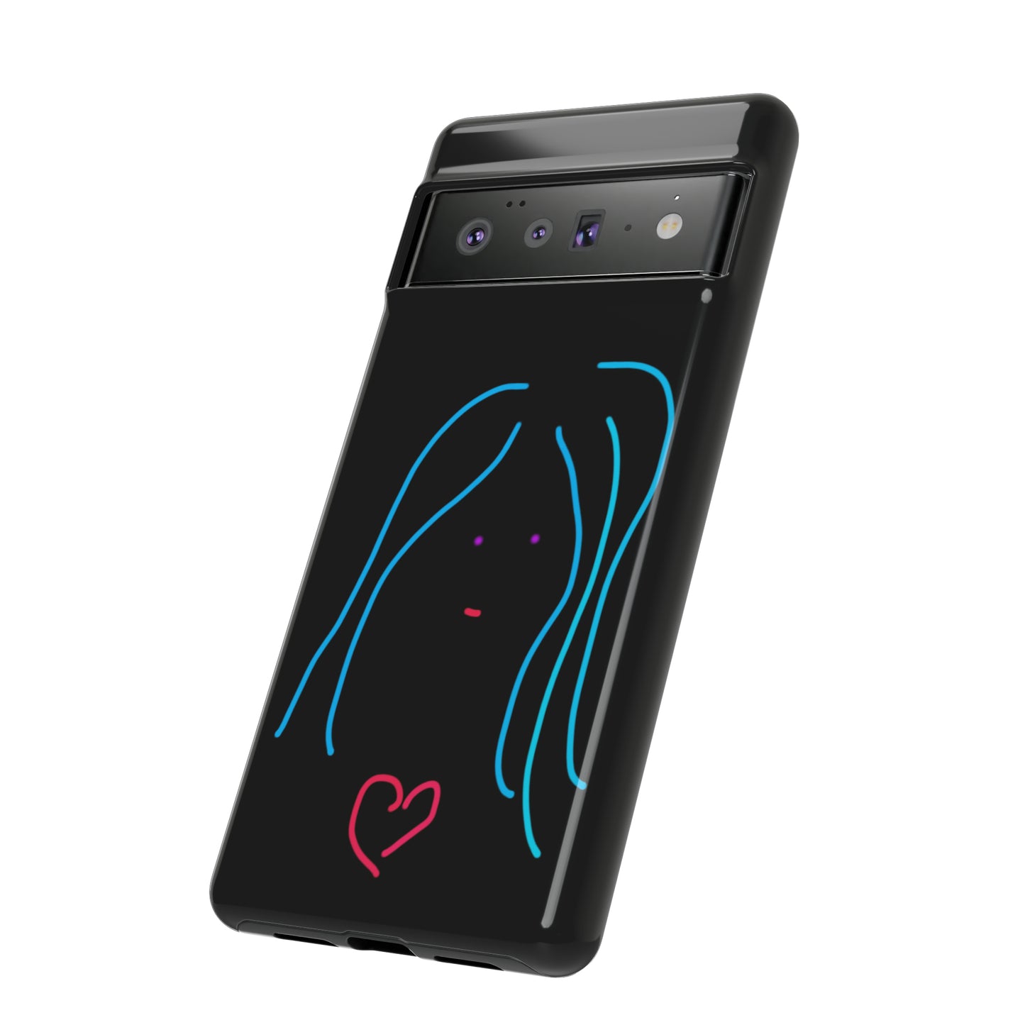 Heart Girl- Tough Cases- 46 Phone Styles