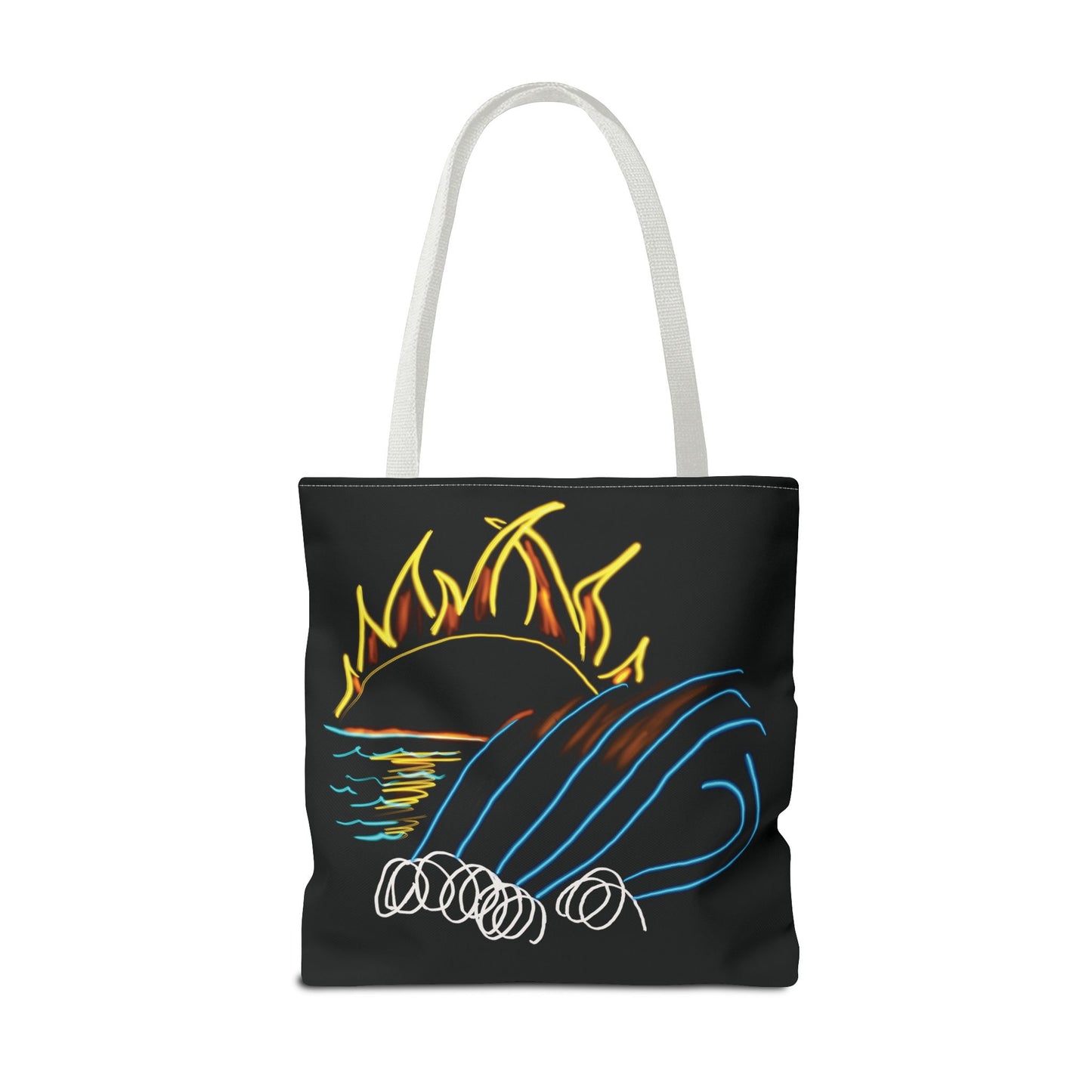 Wave / I love the Night- Tote Bag, 3 sizes