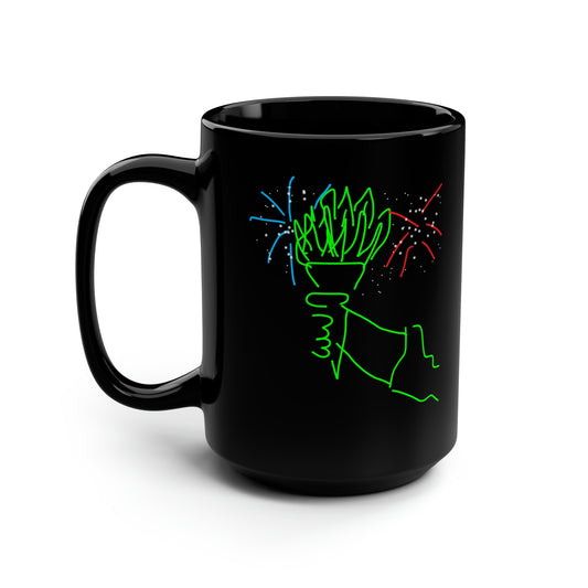 July 4th- Liberty/Old Glory- Mug, 15oz- Large