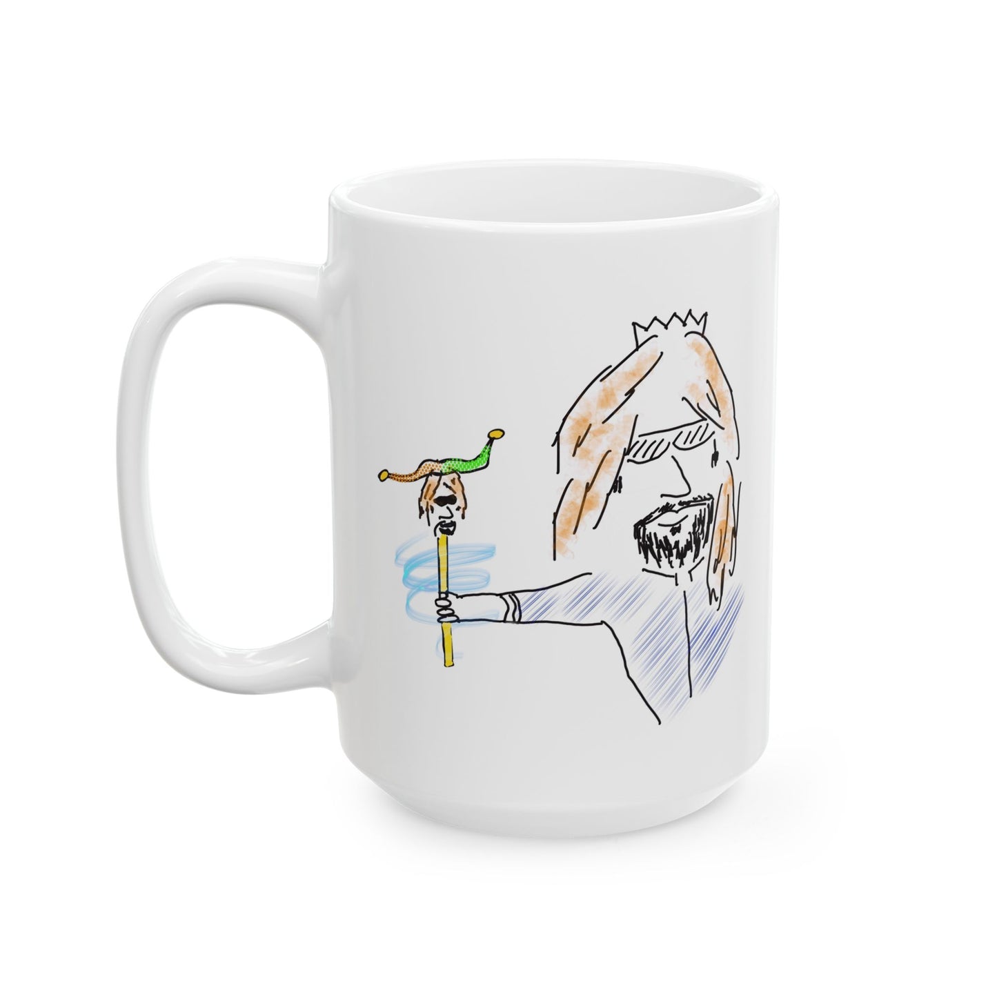 Prankster / Descartes- Mug, 15ozWhite