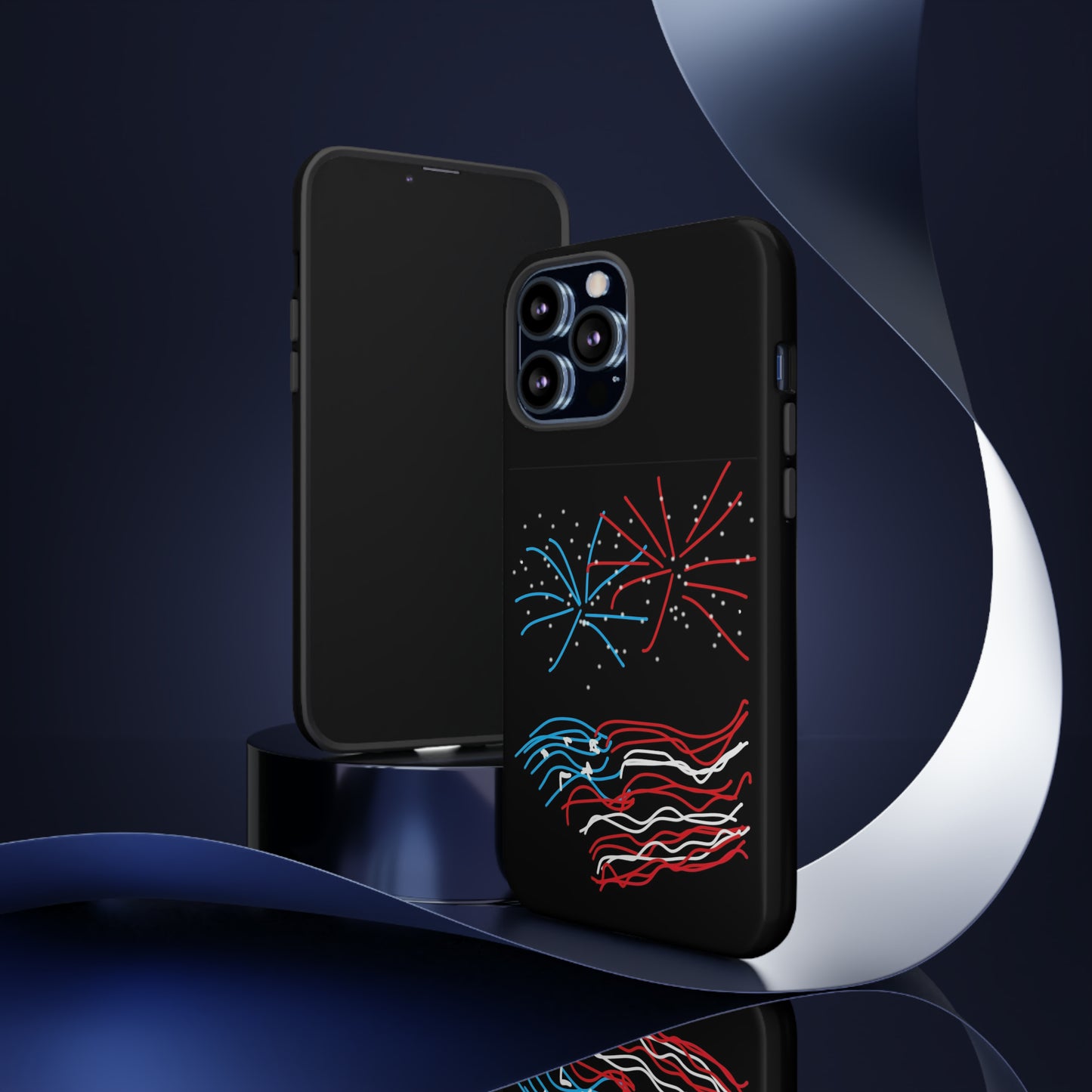 July 4th- Fireworks- Tough Cases- fits 46 phone styles