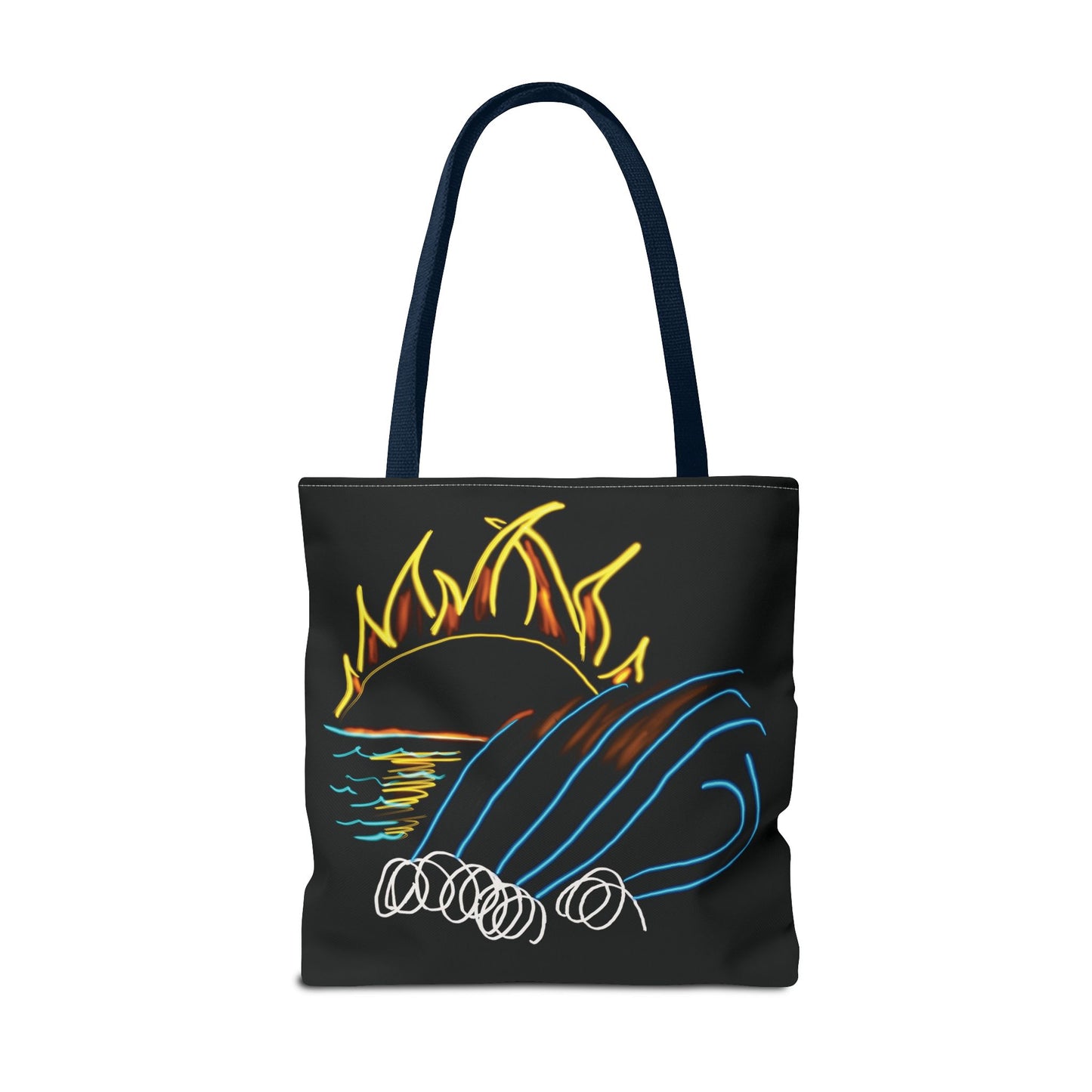 Wave / I love the Night- Tote Bag, 3 sizes
