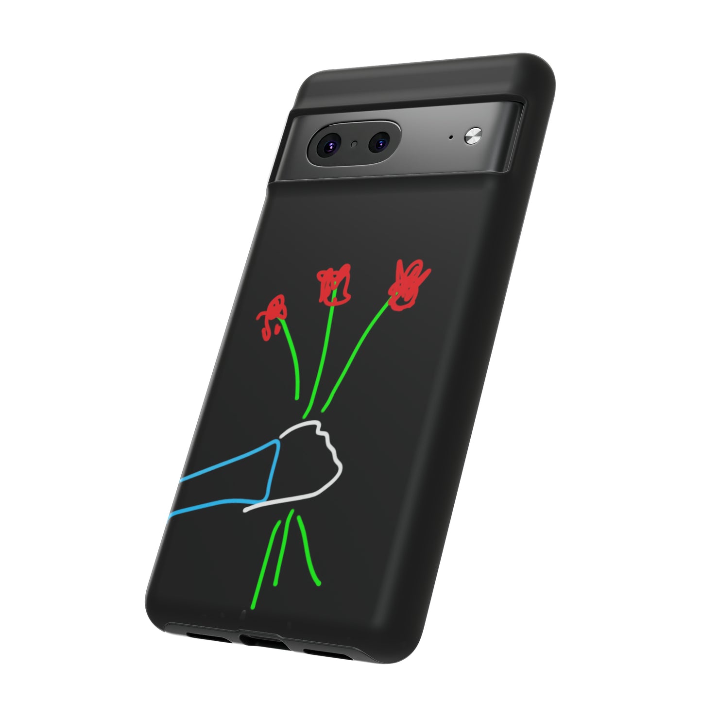 3 Red Flowers- Tough Cases- 46 Phone Styles