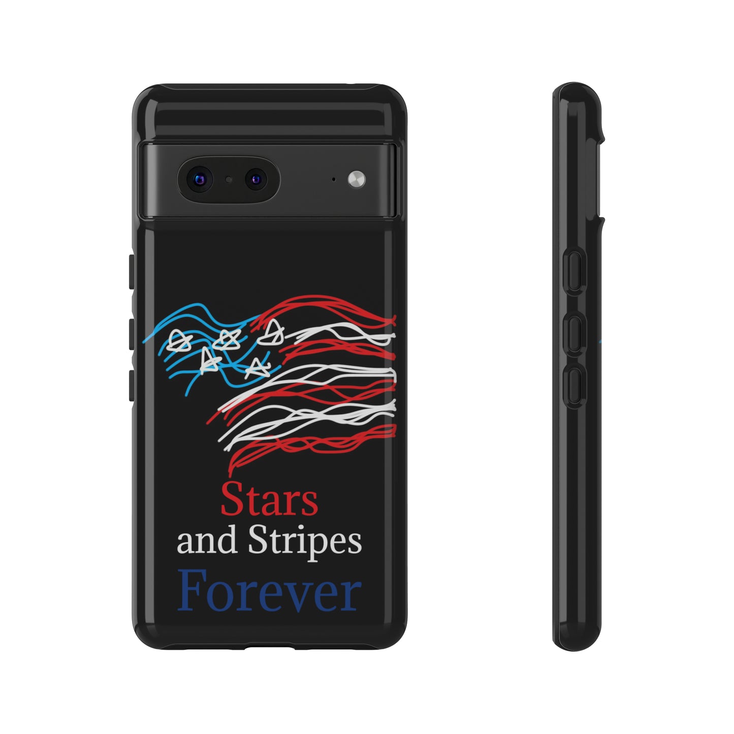 July 4th- Old Glory- Tough Cases- fits 46 styles of phones