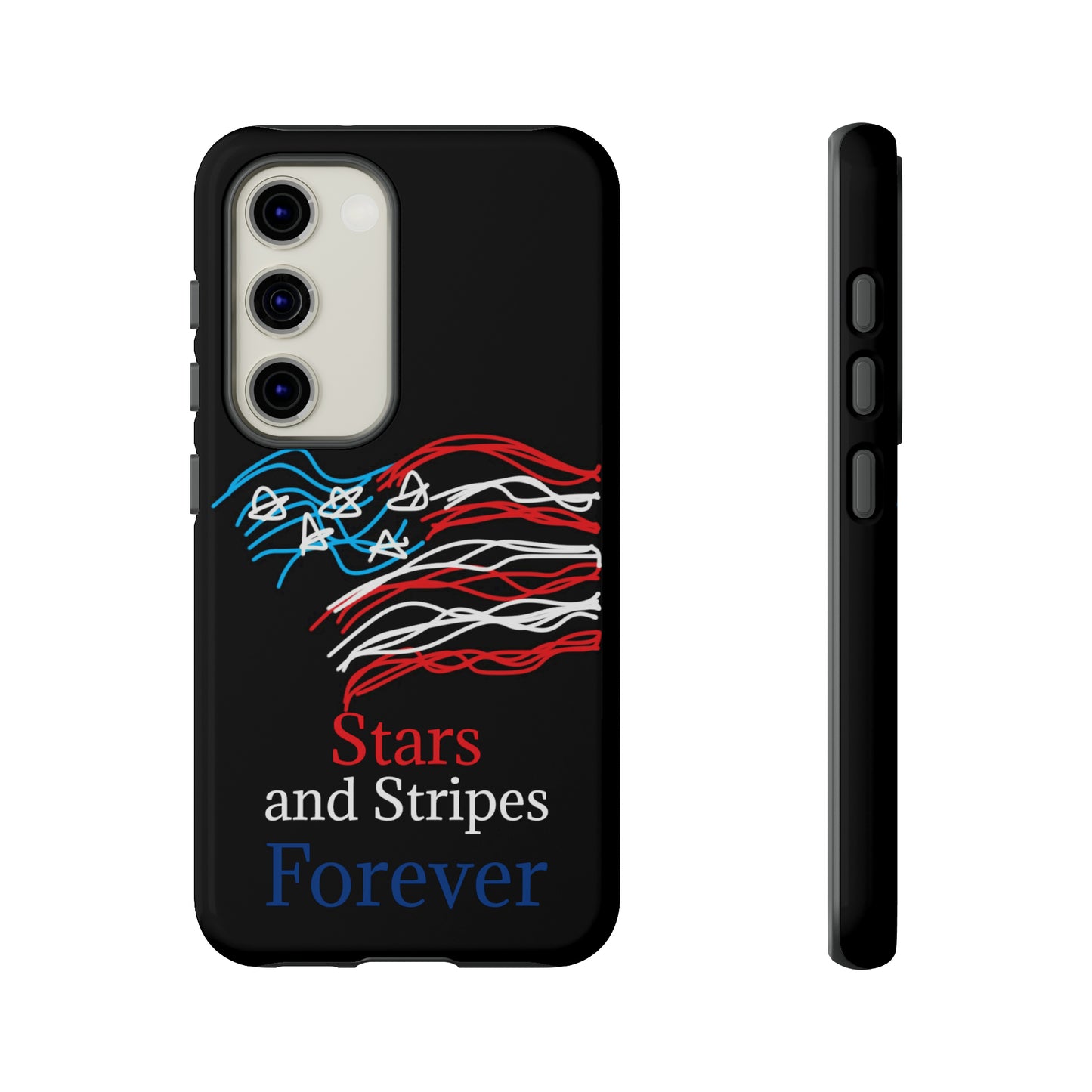 July 4th- Old Glory- Tough Cases- fits 46 styles of phones