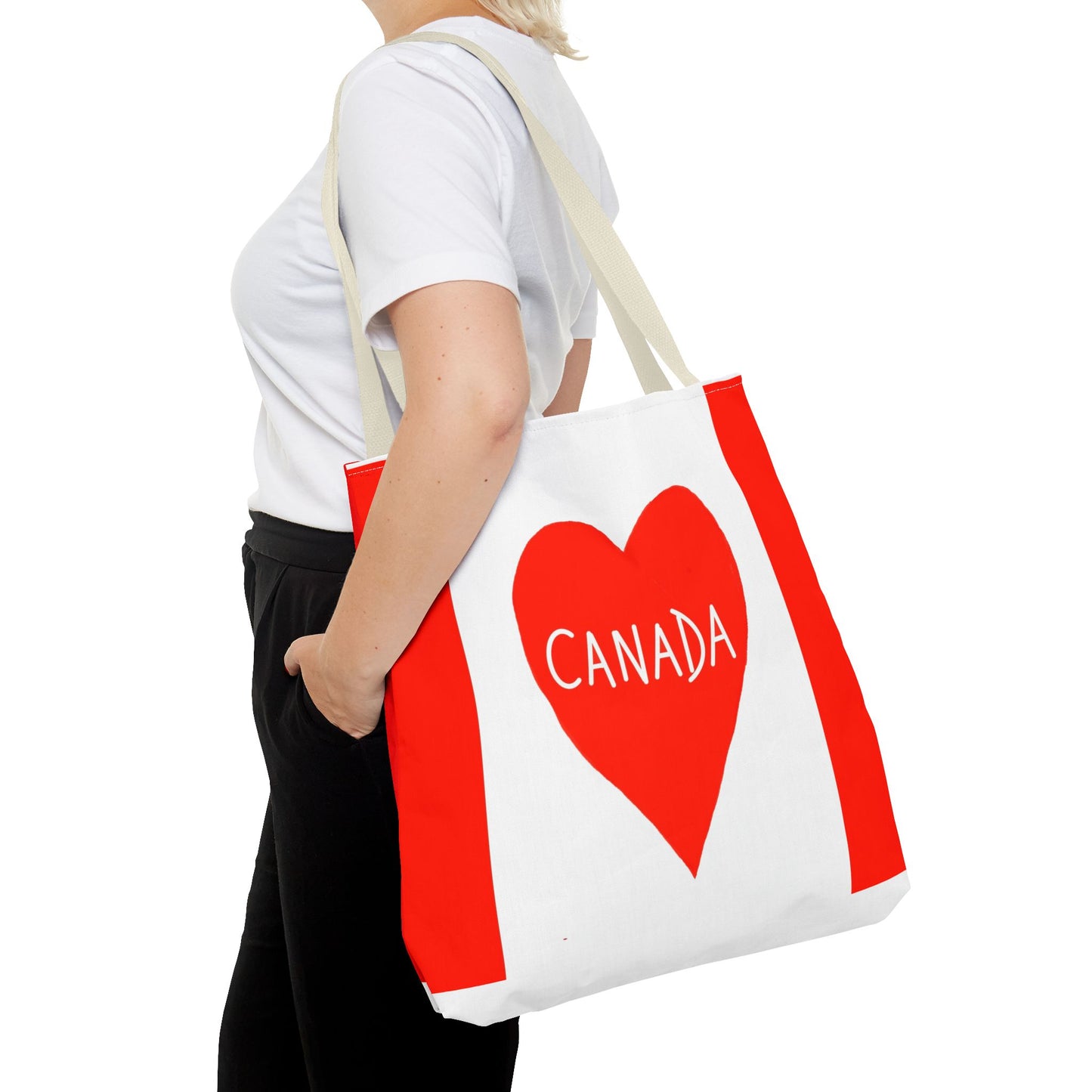 Canada / Heart- Tote Bag, 3 sizes
