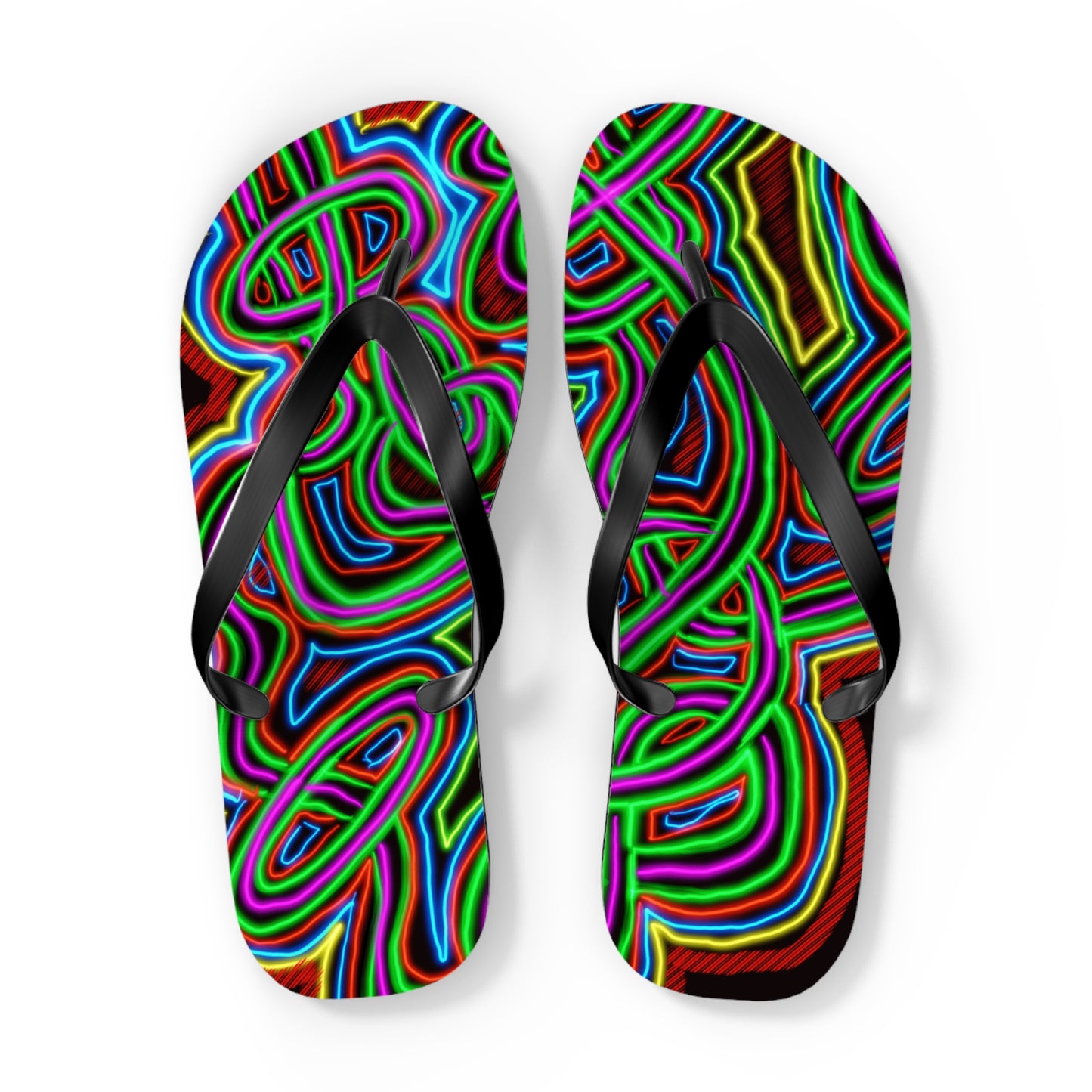 Abstract 06- Flip Flops, 4 sizes