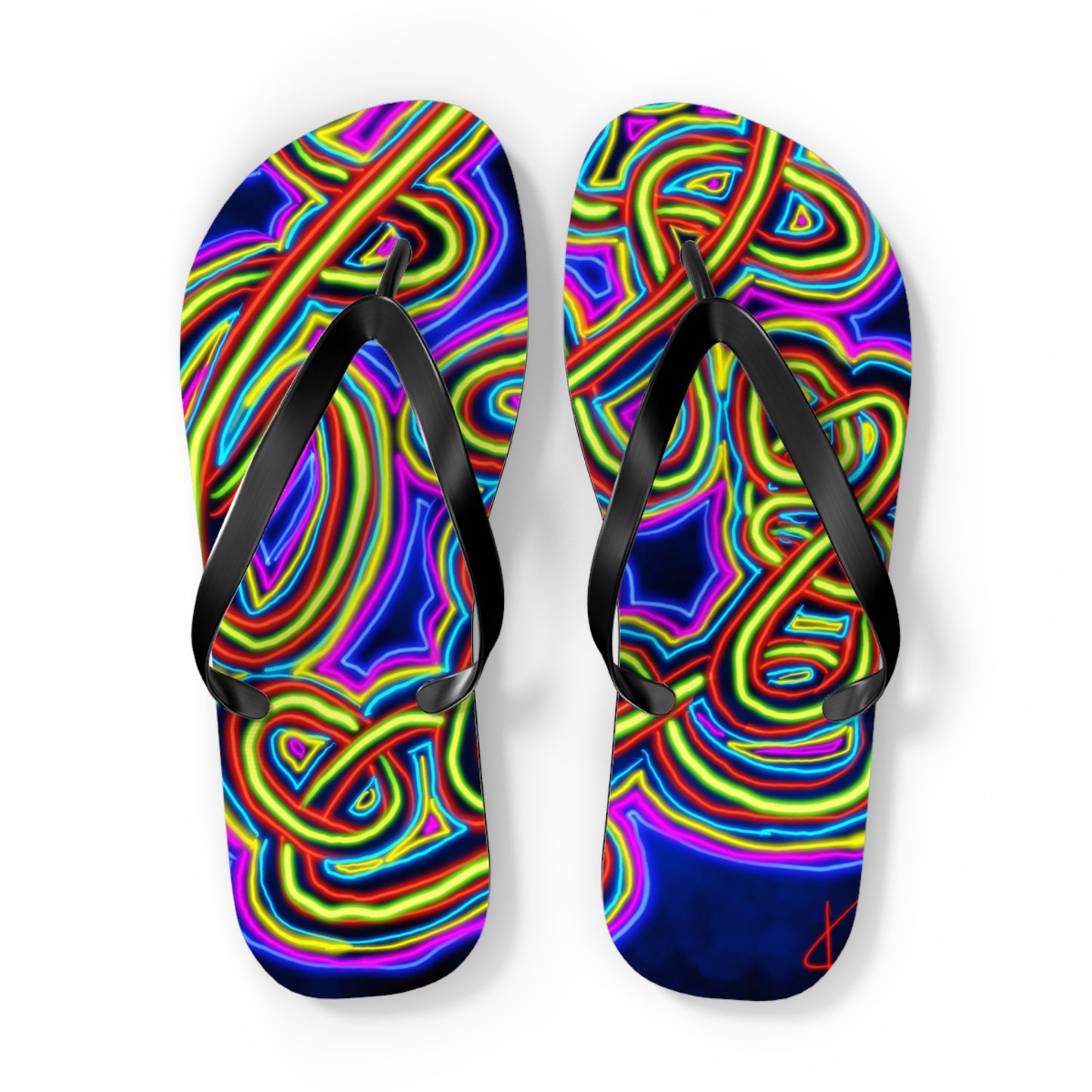 Abstract 05- Flip Flops, 4 sizes