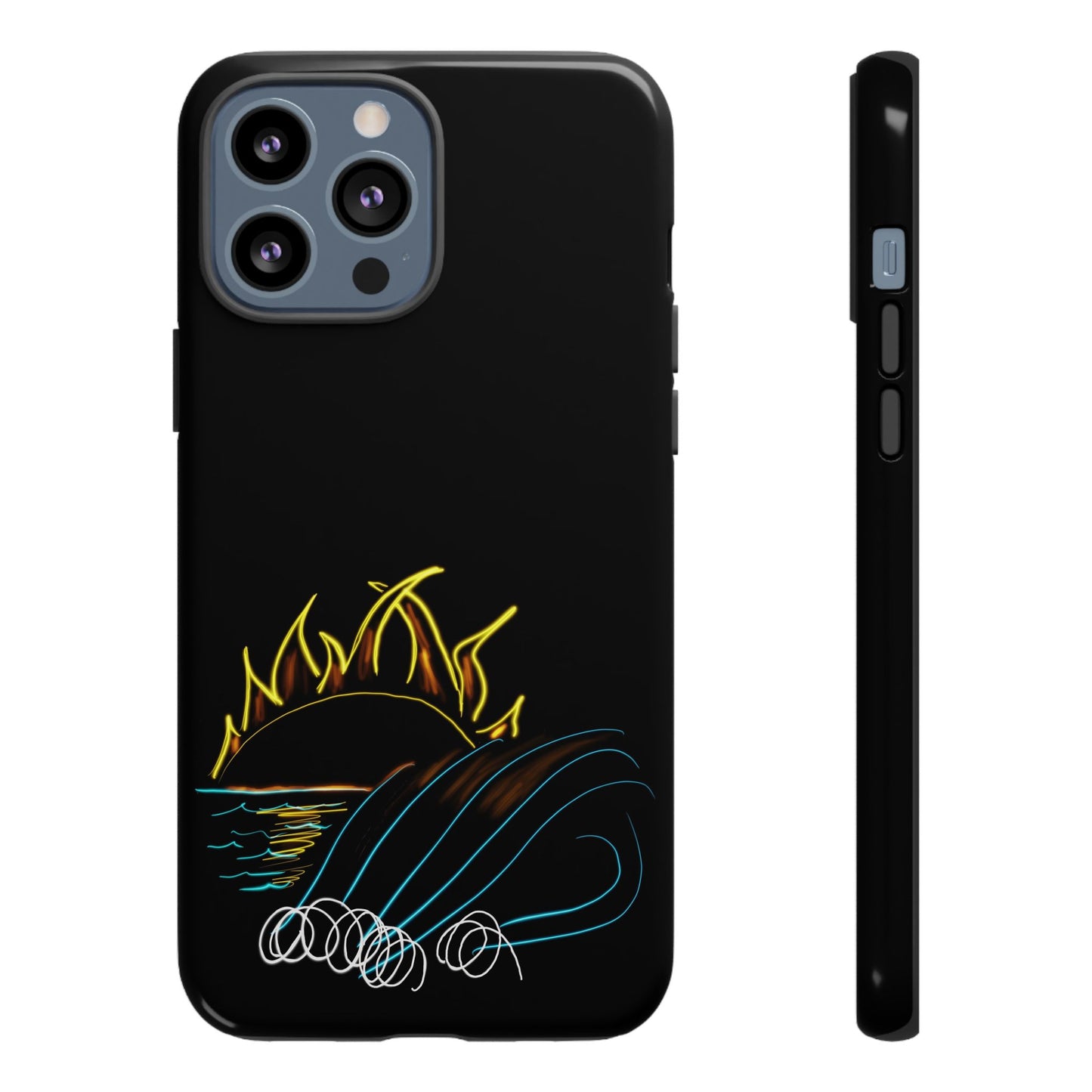 Wave- phone case matte/gloss 250 styles