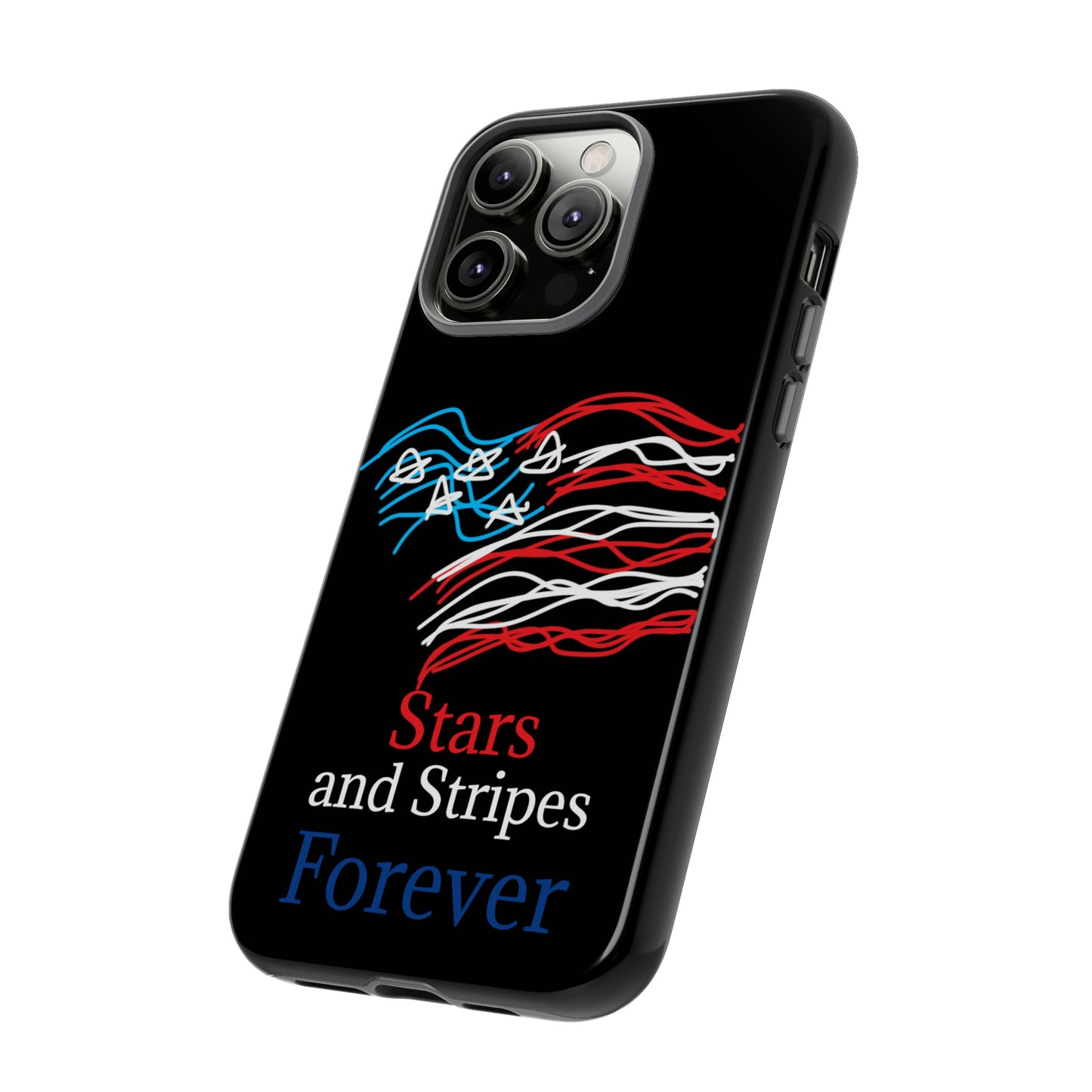 July 4th- Old Glory- Tough Cases- fits 46 styles of phones