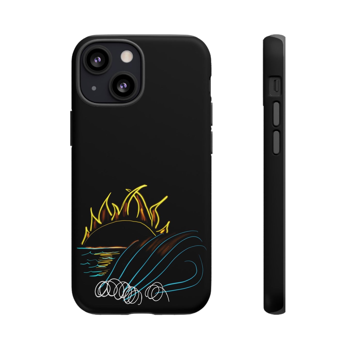 Wave- phone case matte/gloss 250 styles
