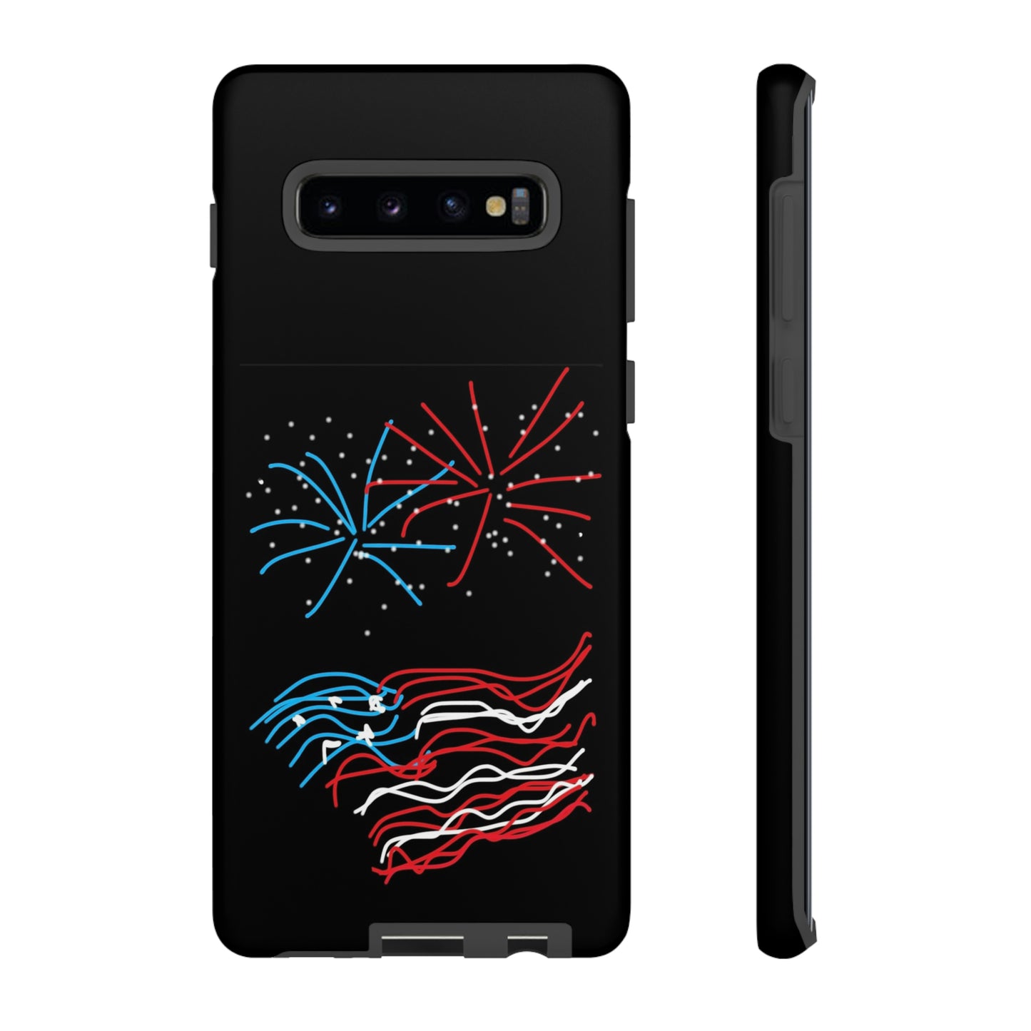 July 4th- Fireworks- Tough Cases- fits 46 phone styles