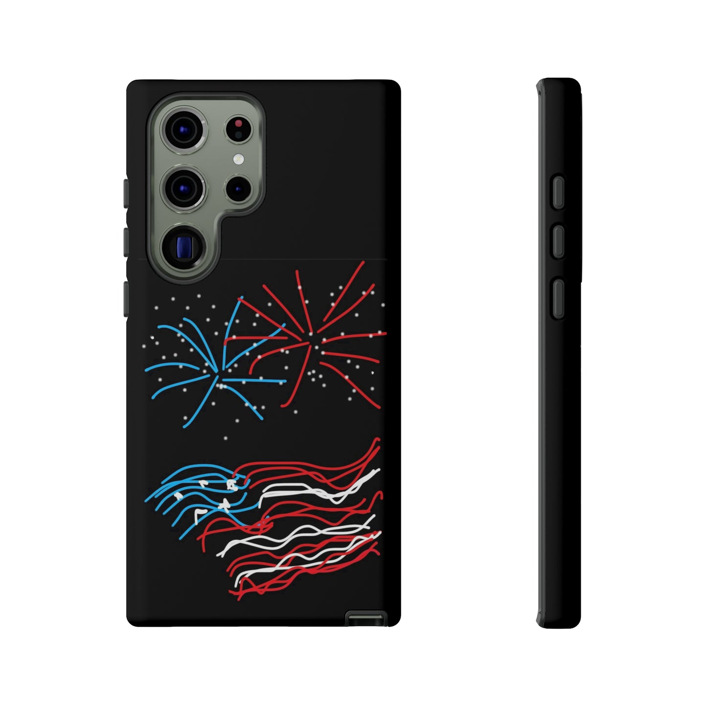 July 4th- Fireworks- Tough Cases- fits 46 phone styles