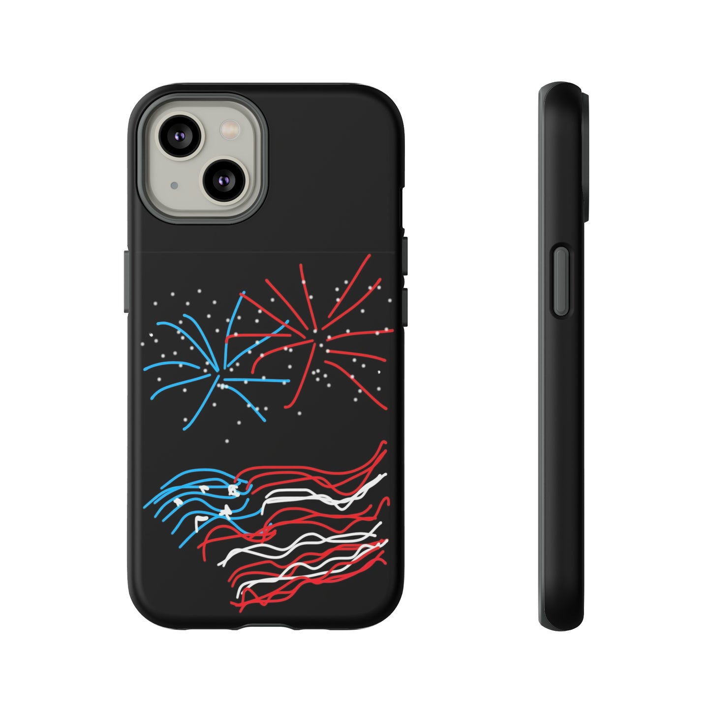 July 4th- Fireworks- Tough Cases- fits 46 phone styles