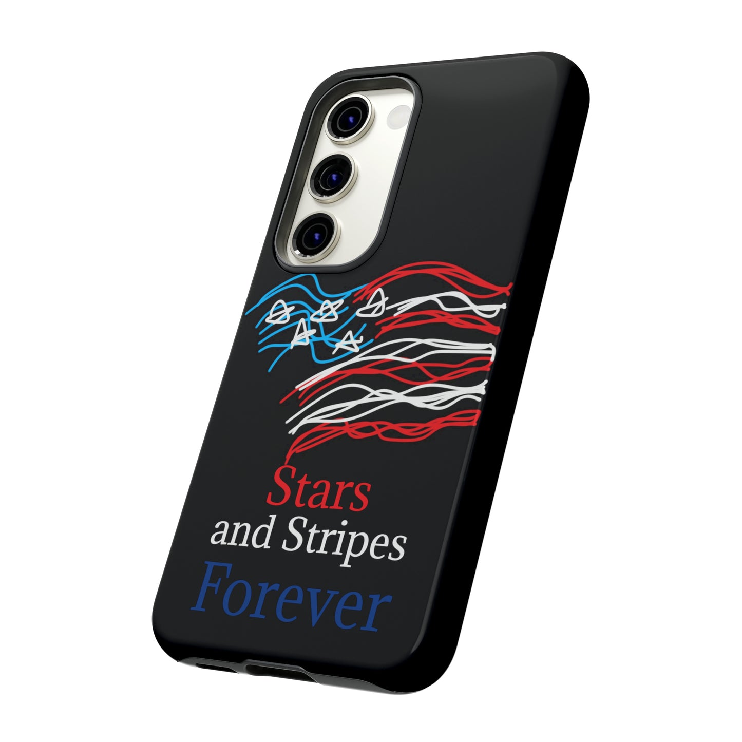 July 4th- Old Glory- Tough Cases- fits 46 styles of phones