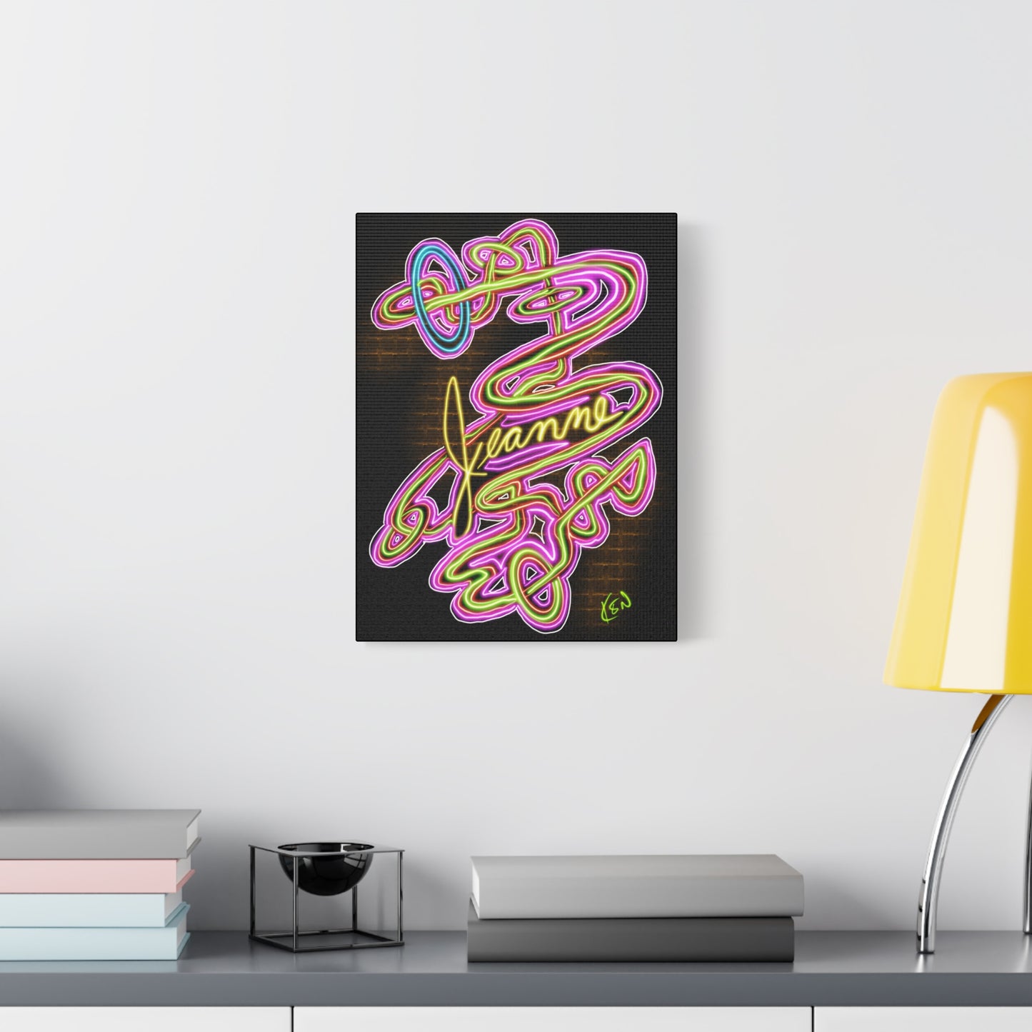 Abstract Jeanne- Canvas Wall Art