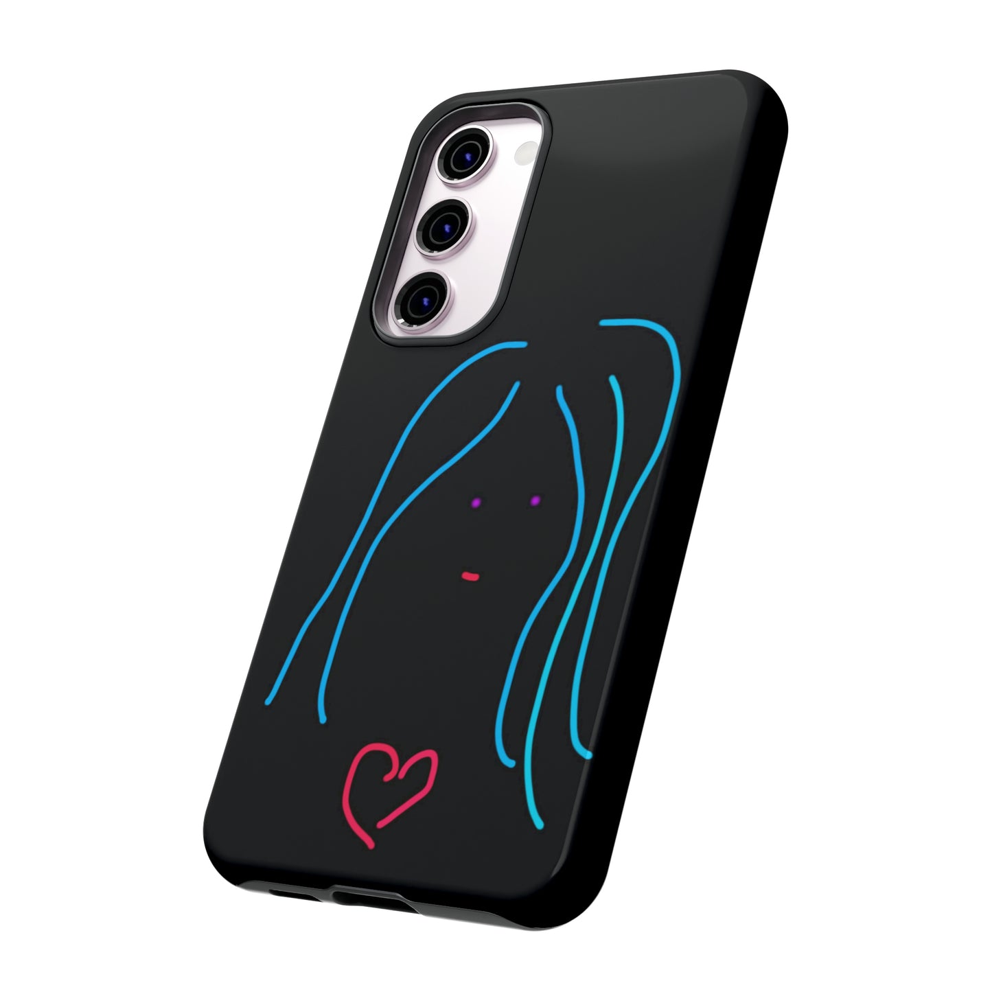 Heart Girl- Tough Cases- 46 Phone Styles