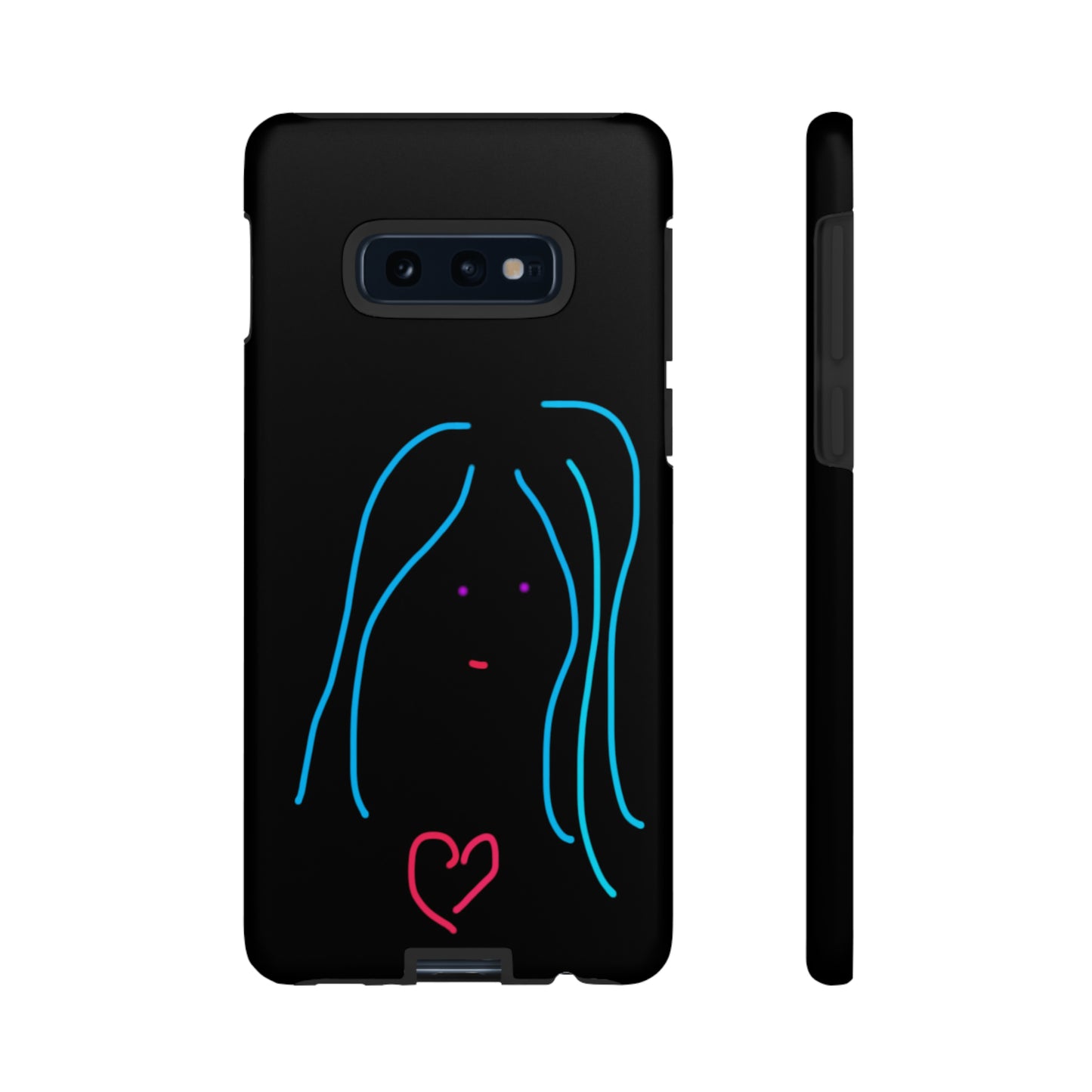 Heart Girl- Tough Cases- 46 Phone Styles