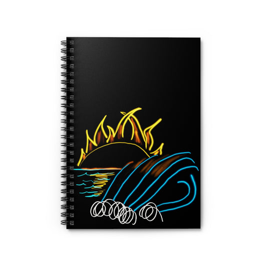 Wave- Spiral Notebook
