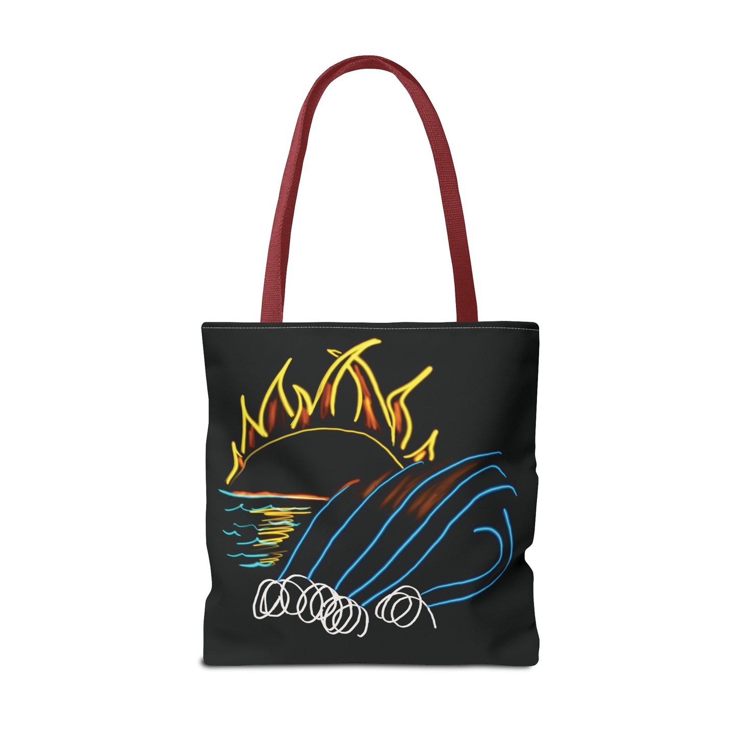 Wave / I love the Night- Tote Bag, 3 sizes