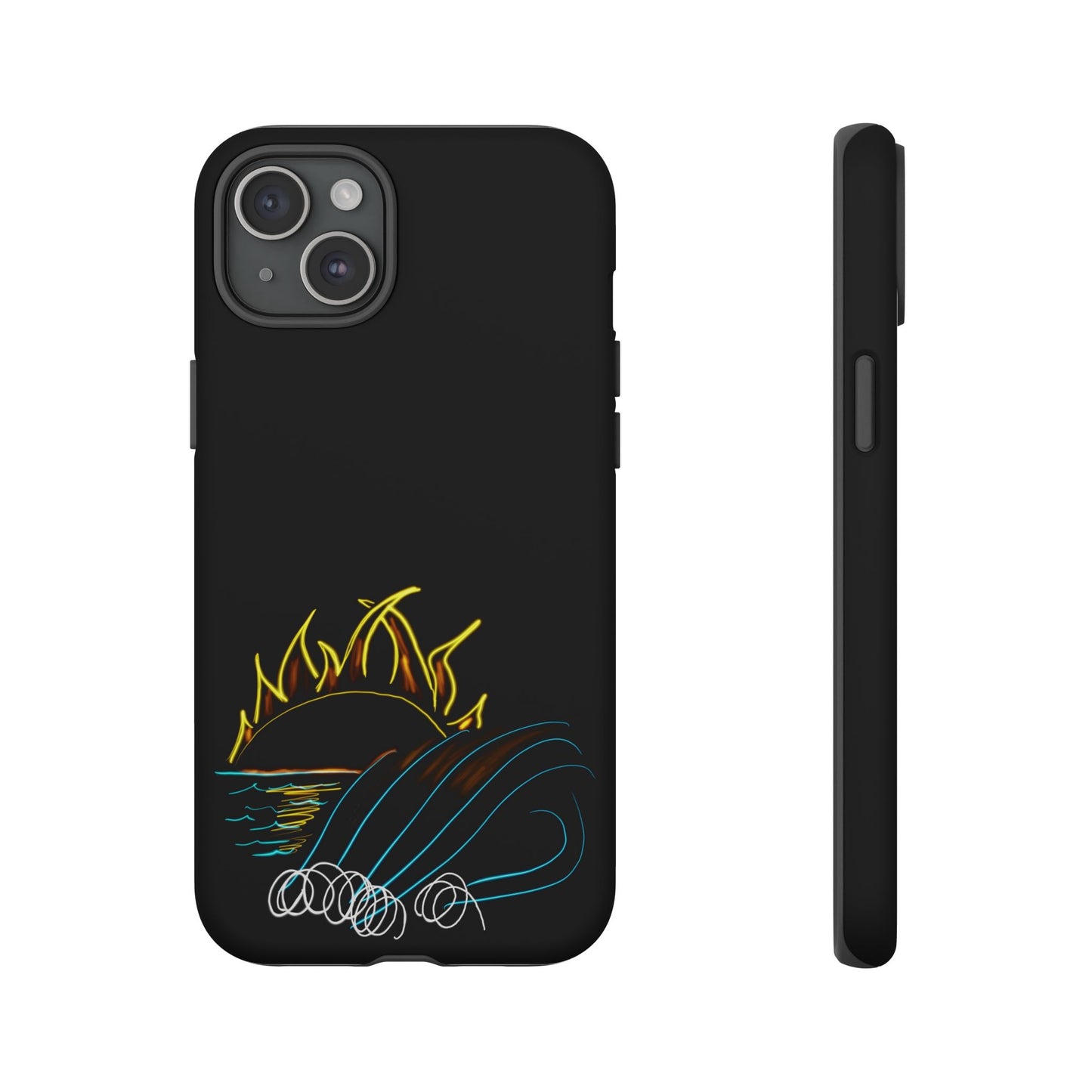 Wave- phone case matte/gloss 250 styles