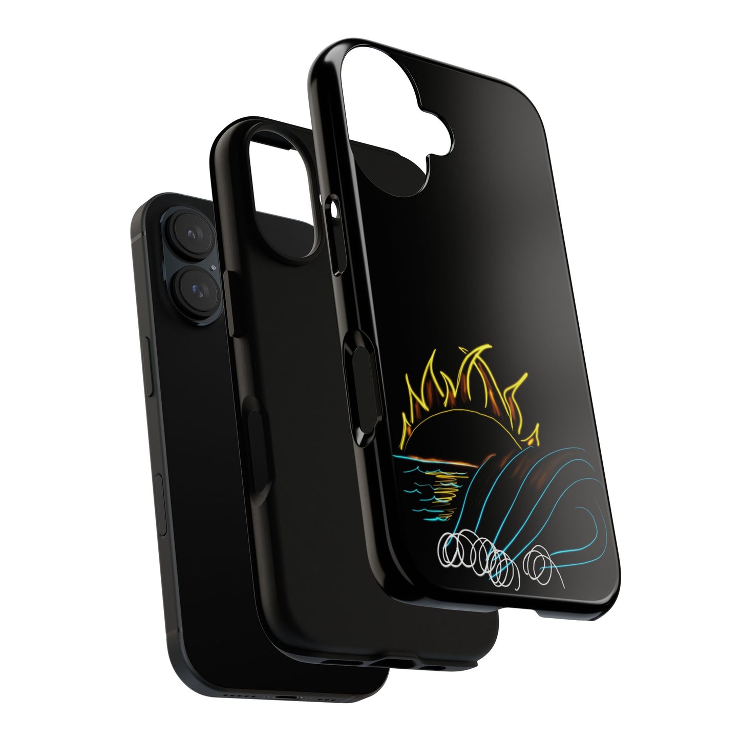 Wave- phone case matte/gloss 250 styles