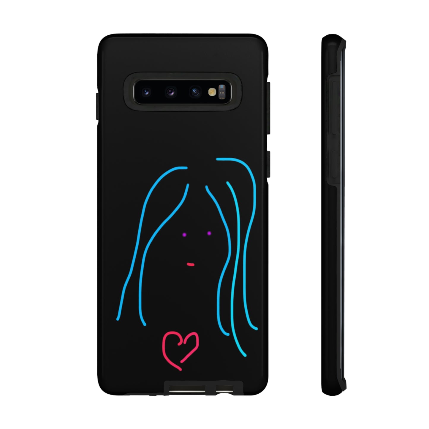 Heart Girl- Tough Cases- 46 Phone Styles