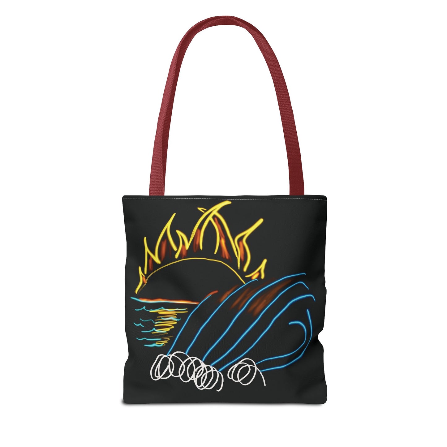 Wave / I love the Night- Tote Bag, 3 sizes