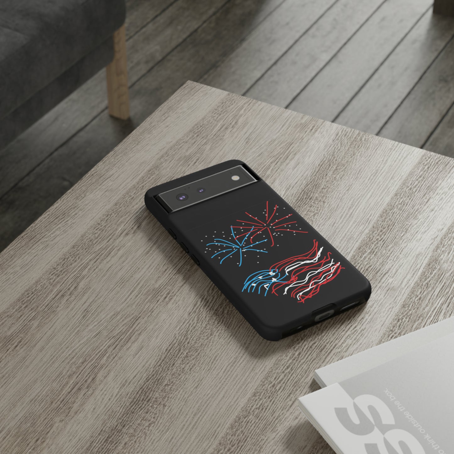 July 4th- Fireworks- Tough Cases- fits 46 phone styles