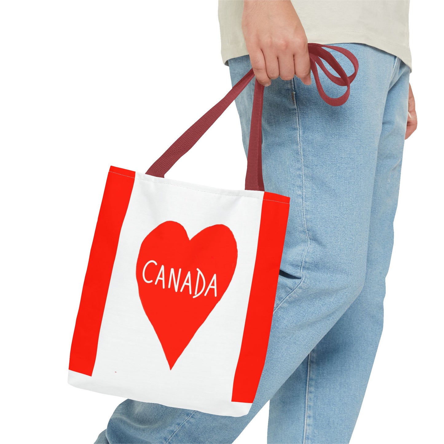 Canada / Heart- Tote Bag, 3 sizes