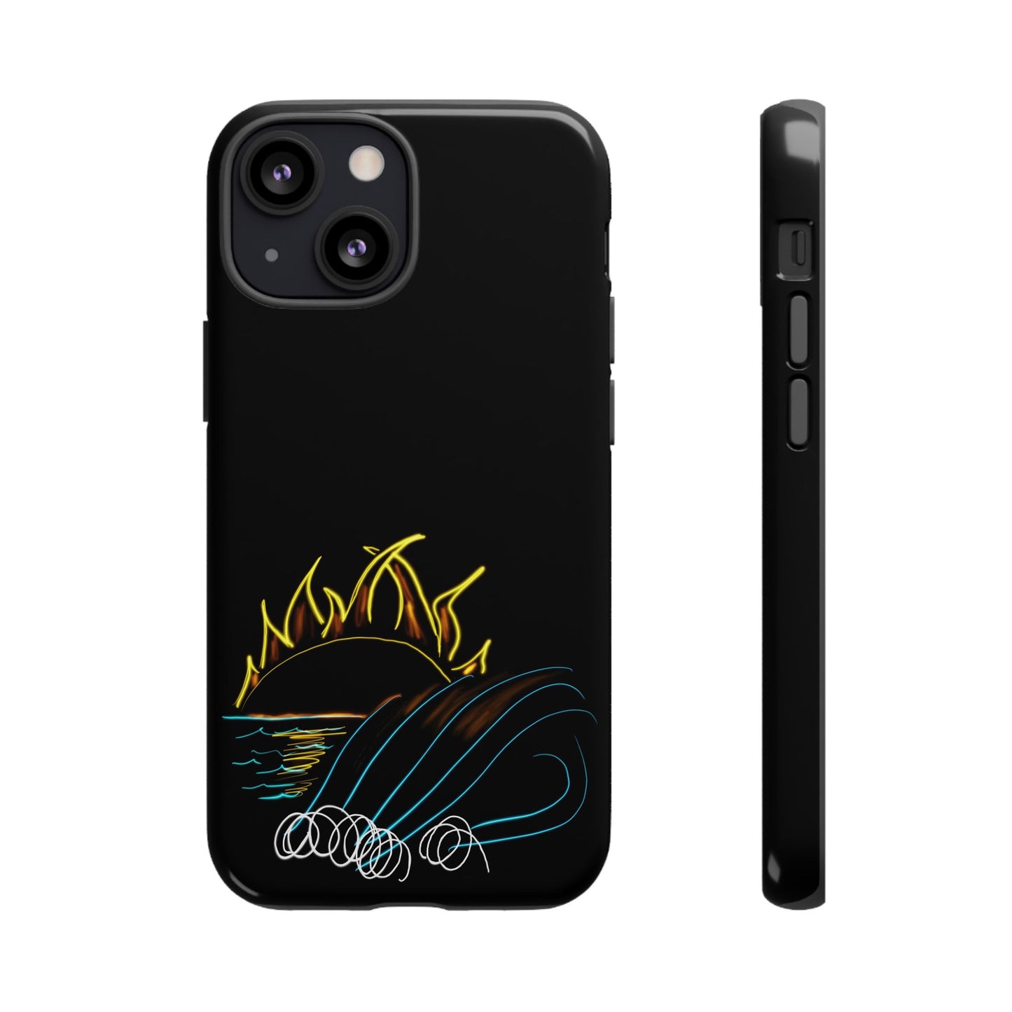 Wave- phone case matte/gloss 250 styles