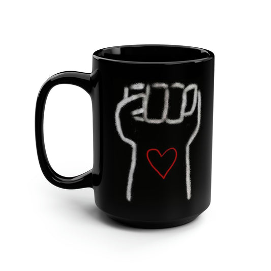 Tattoo- Black Mug, 15oz- Coffee Lover