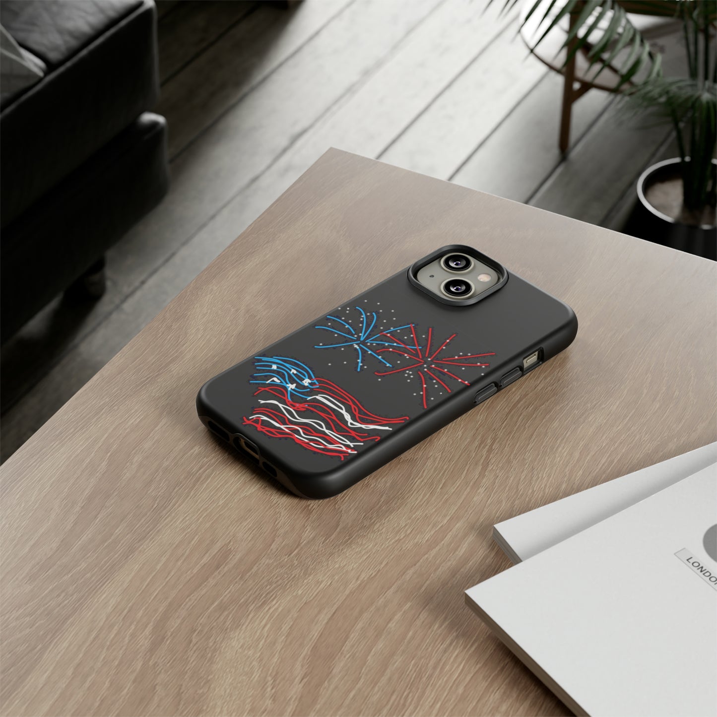 July 4th- Fireworks- Tough Cases- fits 46 phone styles