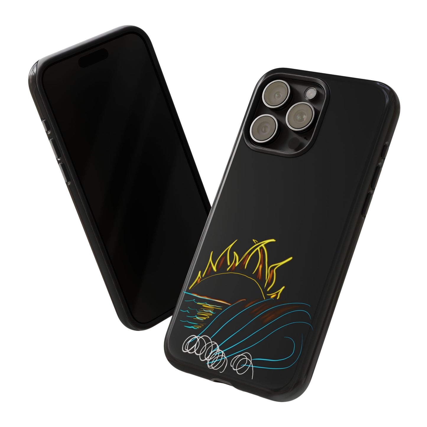 Wave- phone case matte/gloss 250 styles
