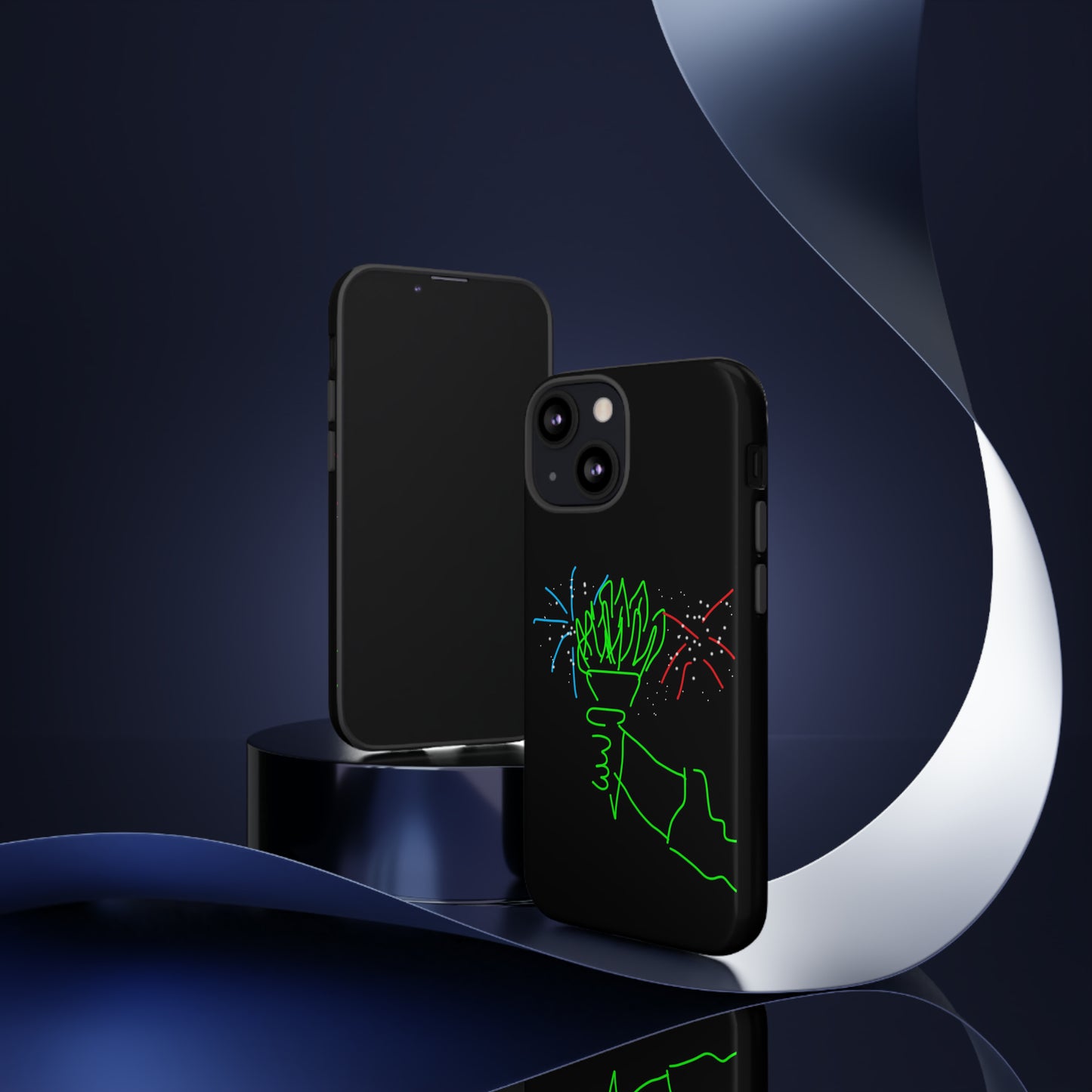 July 4th- Liberty- Tough Cases- fits 46 phone styles