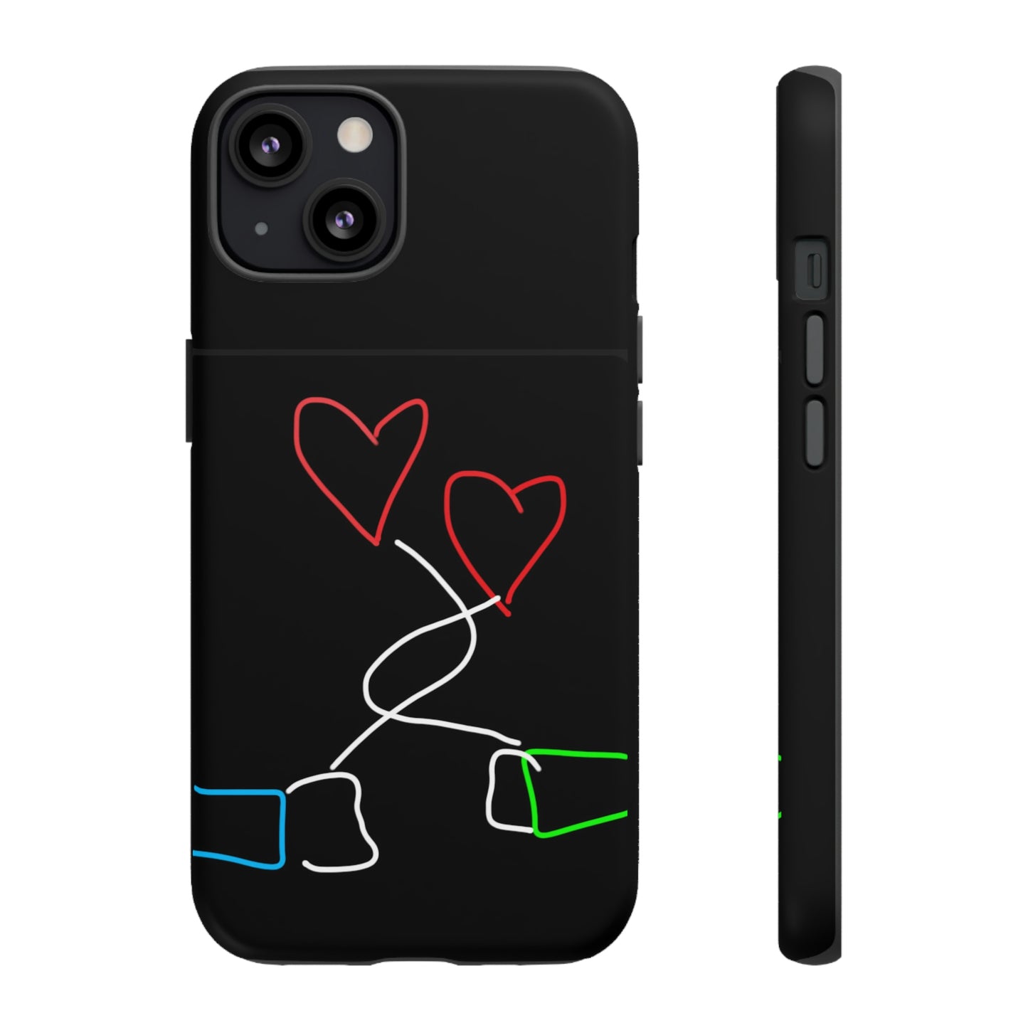 Tangled Hearts- Tough Cases- 41 Phone Styles