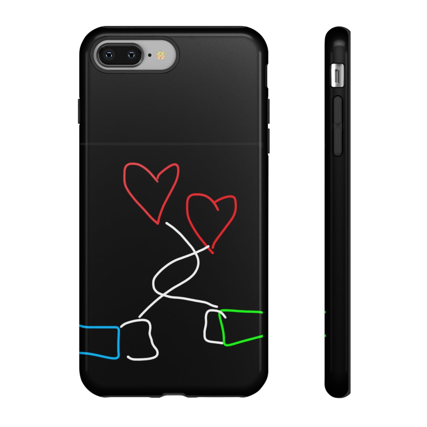 Tangled Hearts- Tough Cases- 41 Phone Styles