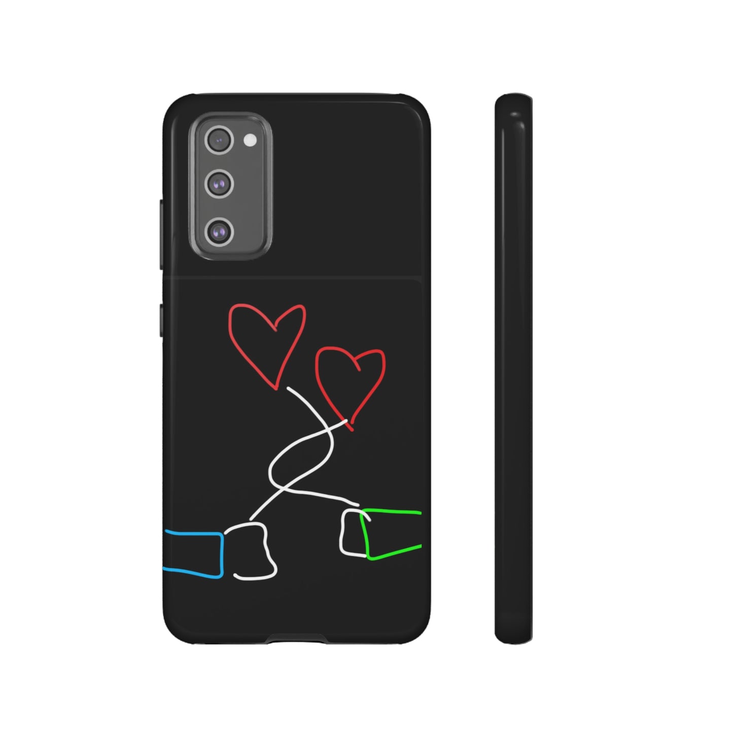 Tangled Hearts- Tough Cases- 41 Phone Styles