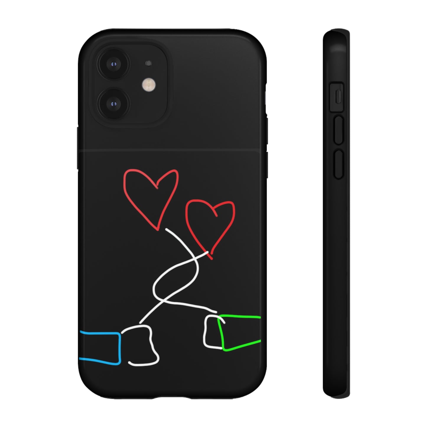 Tangled Hearts- Tough Cases- 41 Phone Styles