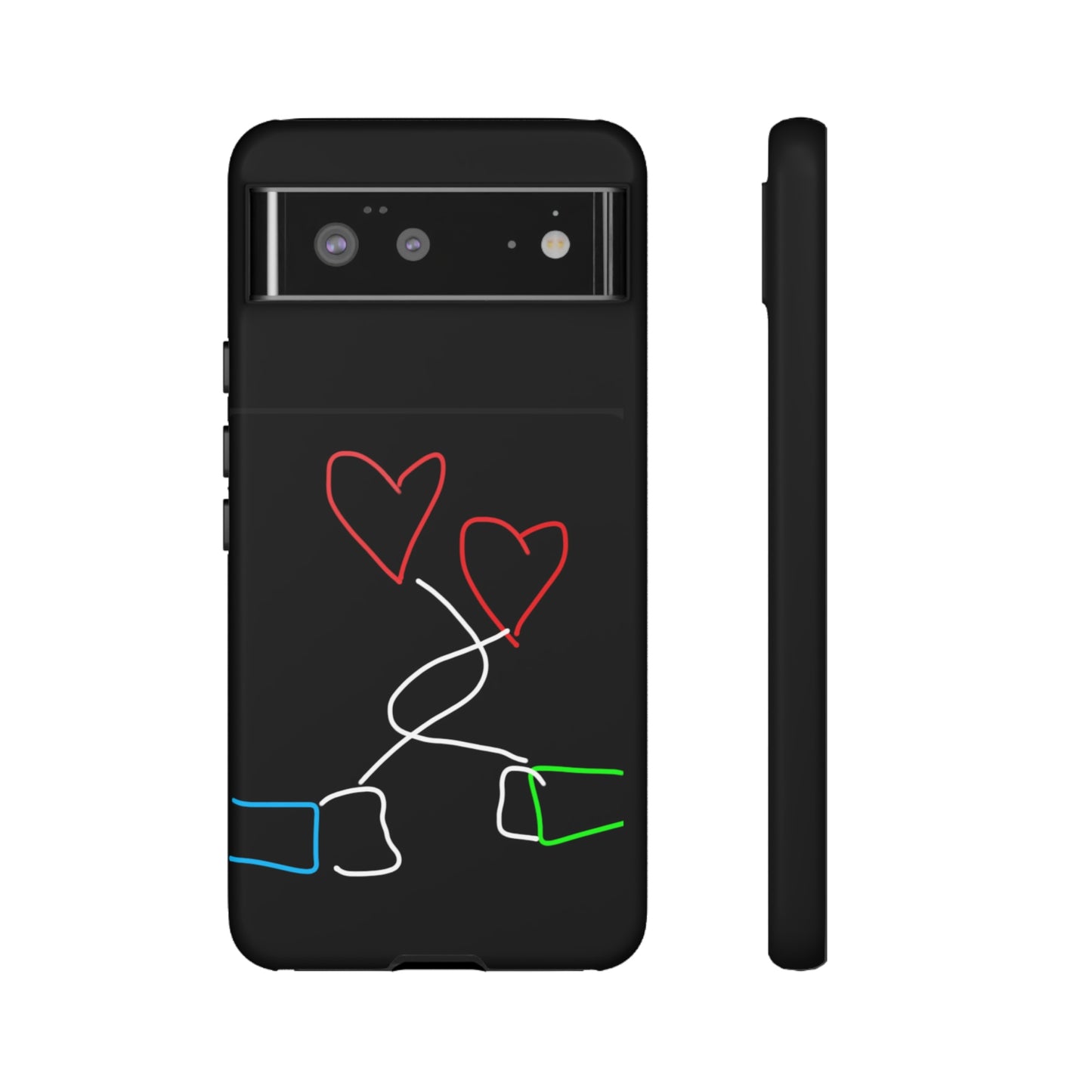 Tangled Hearts- Tough Cases- 41 Phone Styles