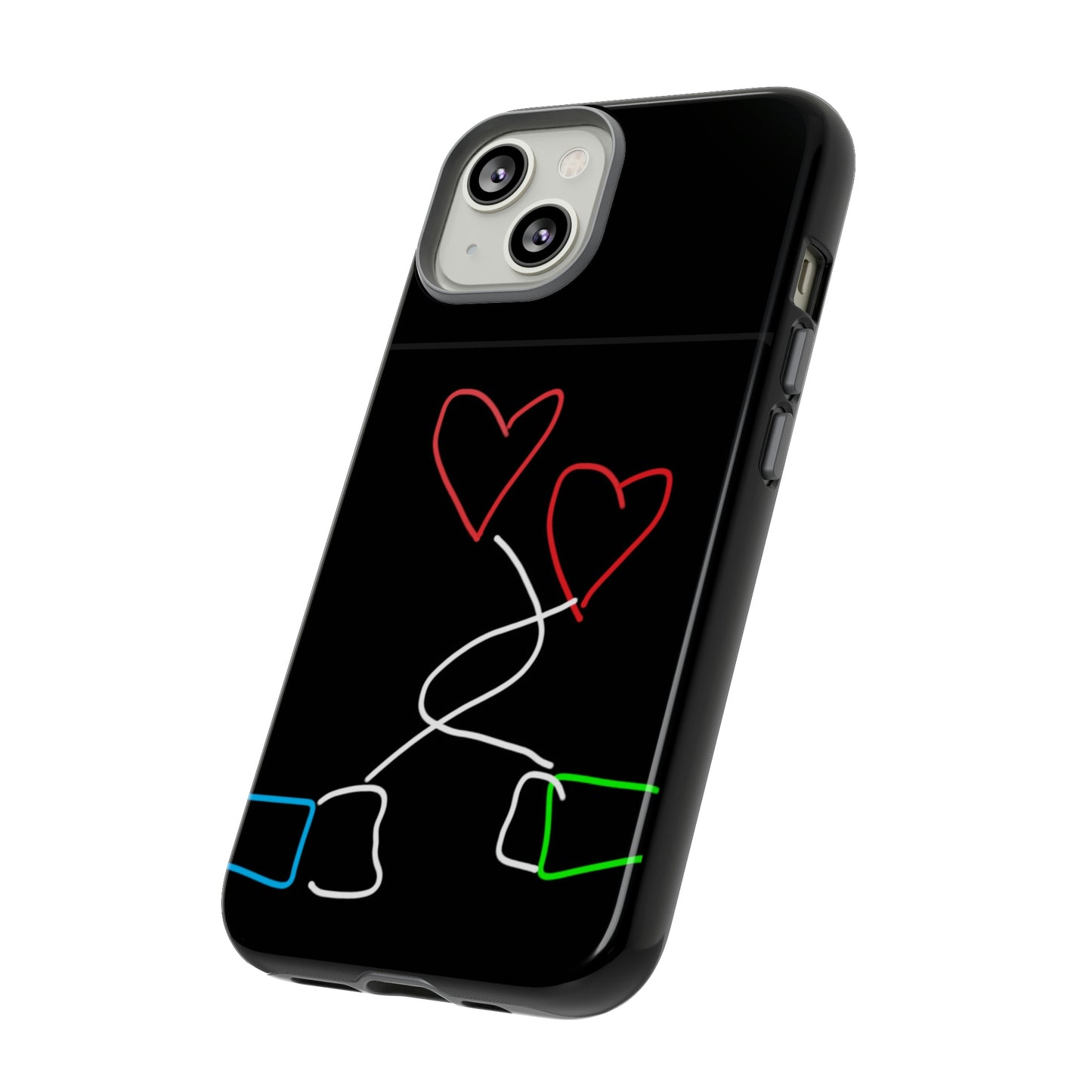 Tangled Hearts- Tough Cases- 41 Phone Styles