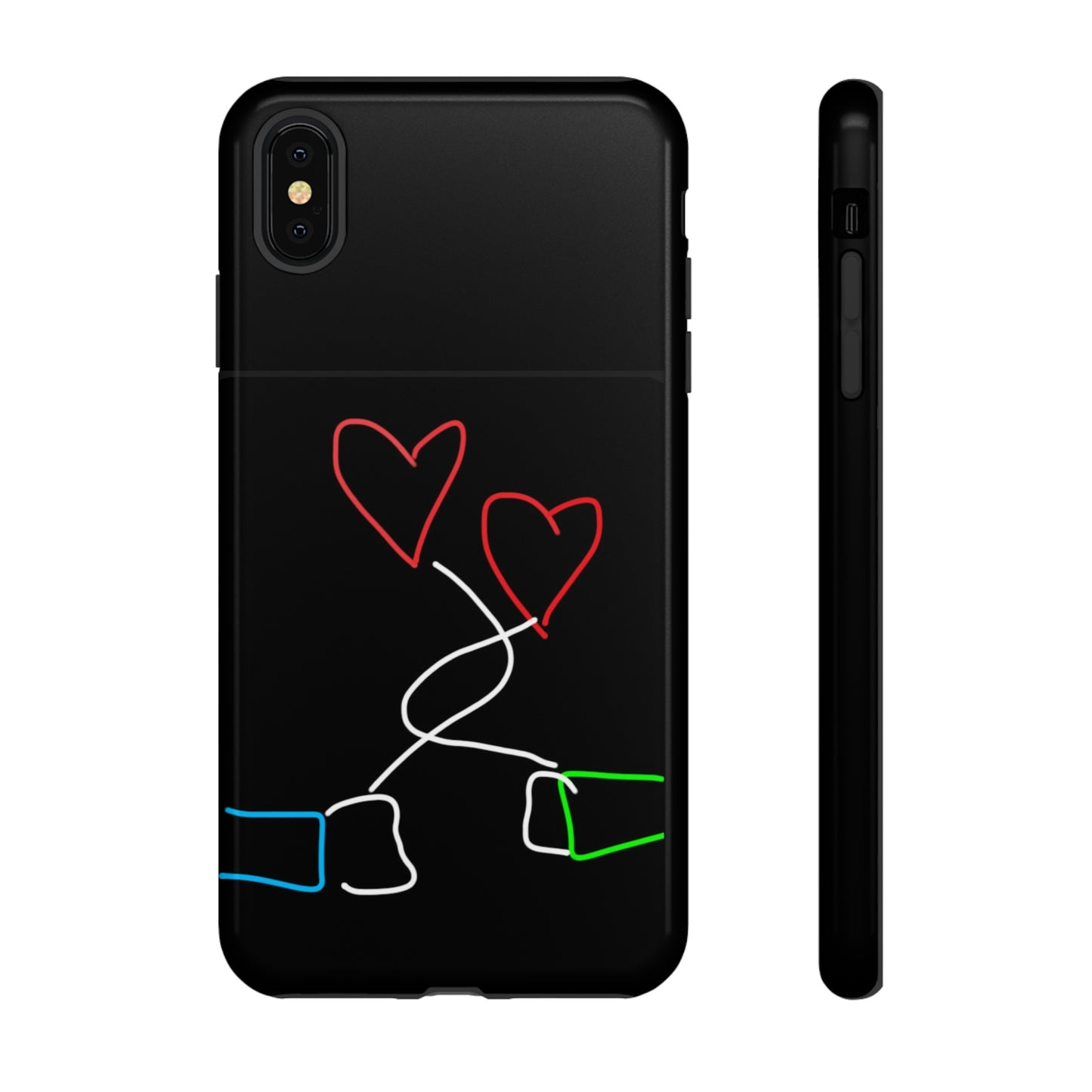 Tangled Hearts- Tough Cases- 41 Phone Styles