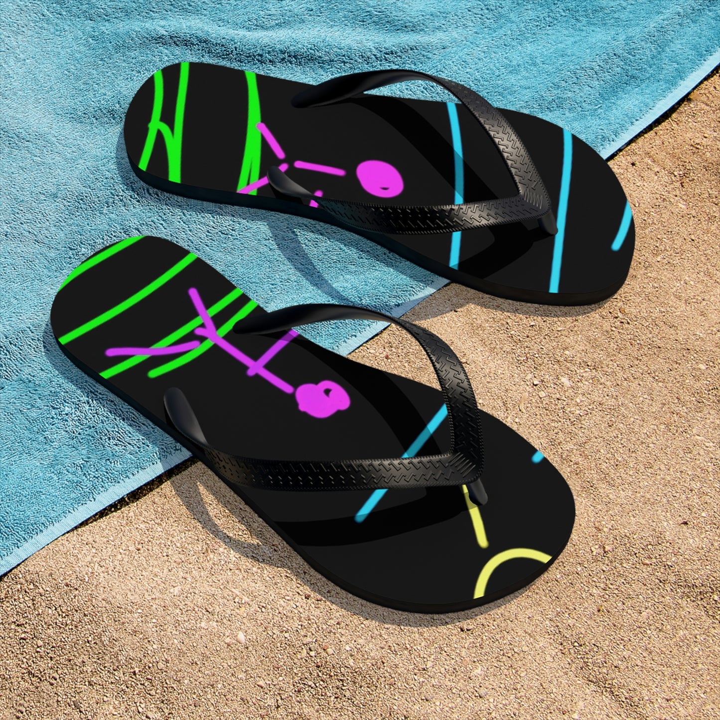 Together- Unisex Flip-Flops